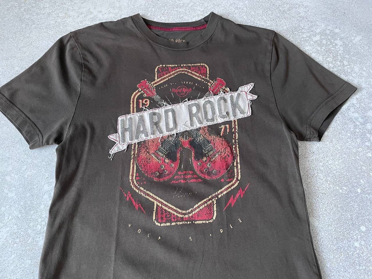Hard Rock Cafe × Vintage Vintage 90s Hard Rock Cafe Vienna T-shirt Big Graphic Logo Size US S / EU 44-46 / 1 - 2 Thumbnail