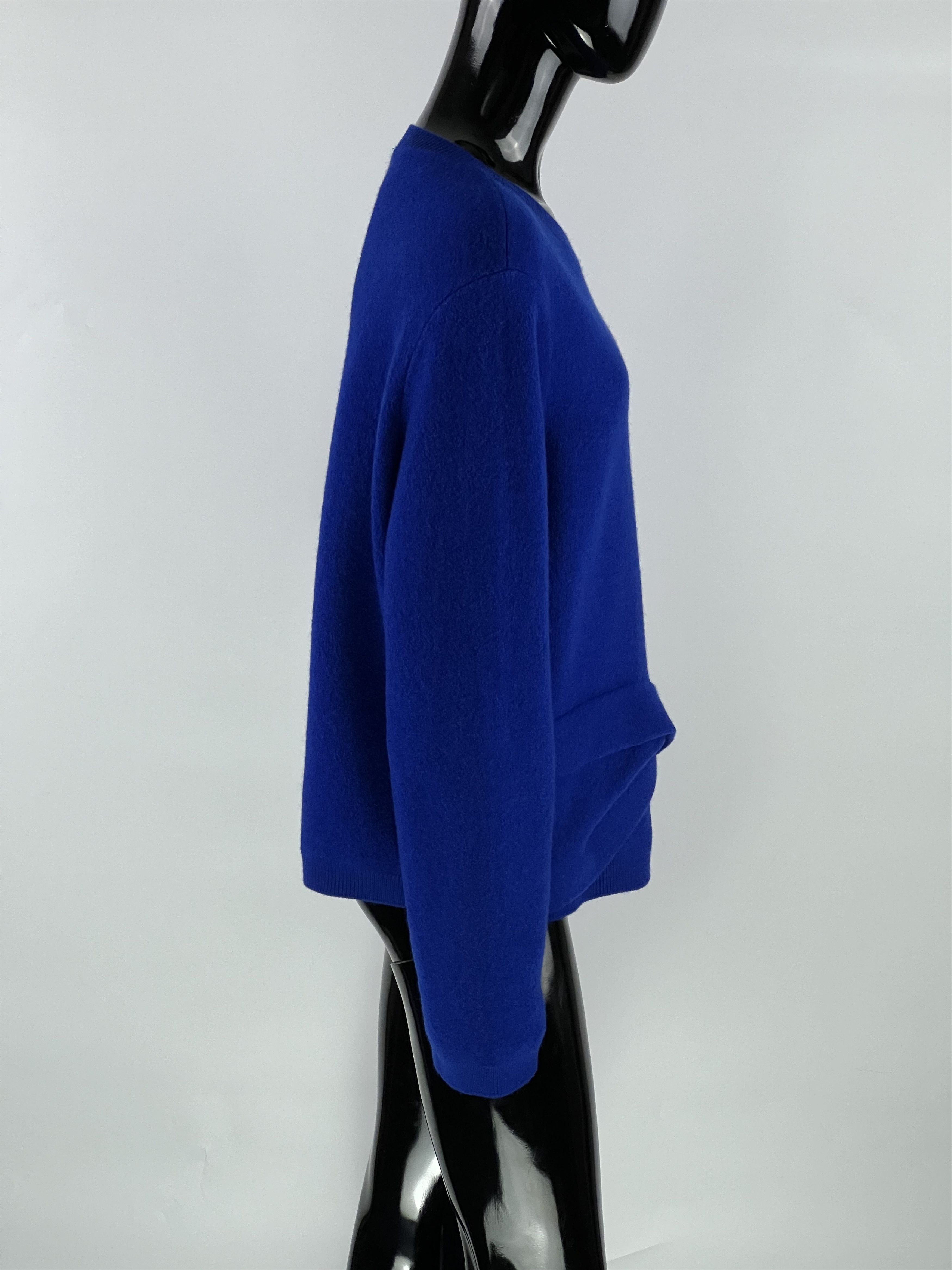 Cos COS Women's Blue 100% Wool Sweater Size L Size L / US 10 / IT 46 - 2 Thumbnail