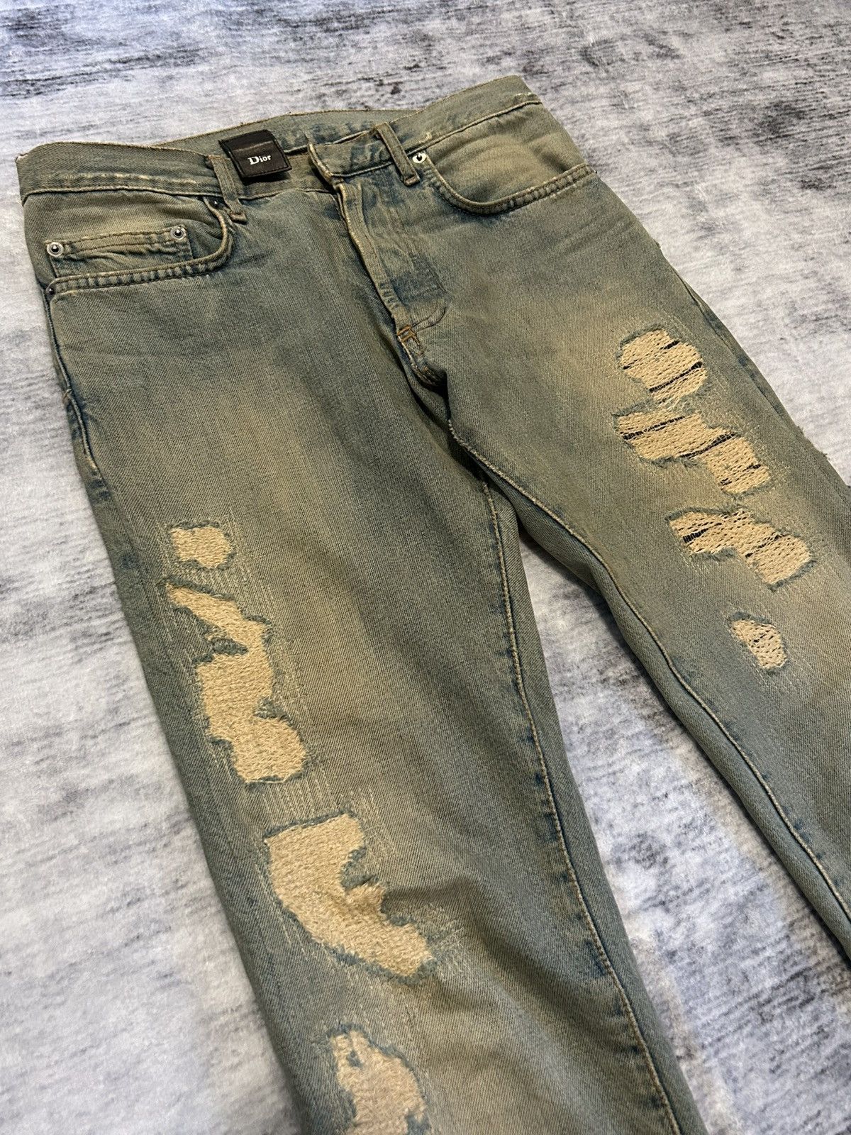 Dior dior homme SS06 crash denim Size US 28 / EU 44 - 3 Thumbnail