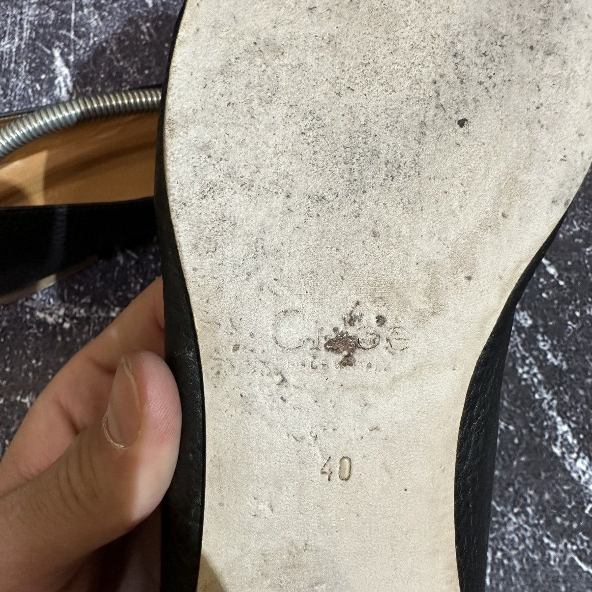 Chloe CHLOE - Studded Leather Women’s Loafers Flats Size 40 Size US 10 / IT 40 - 12 Thumbnail