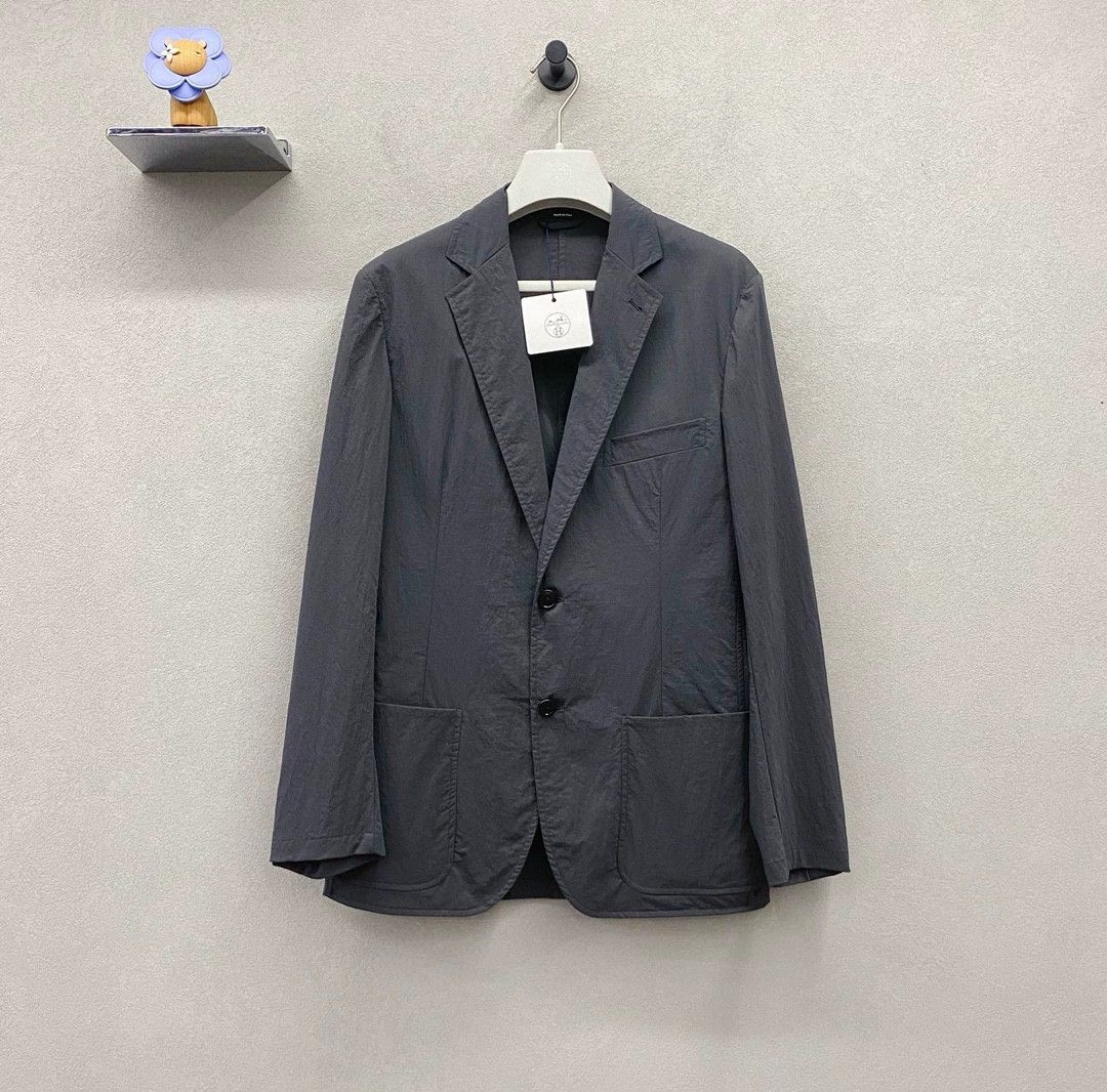Hermes Hermes Casual Suit Jacket Size 46 Size US L / EU 52-54 / 3 - 1 Thumbnail