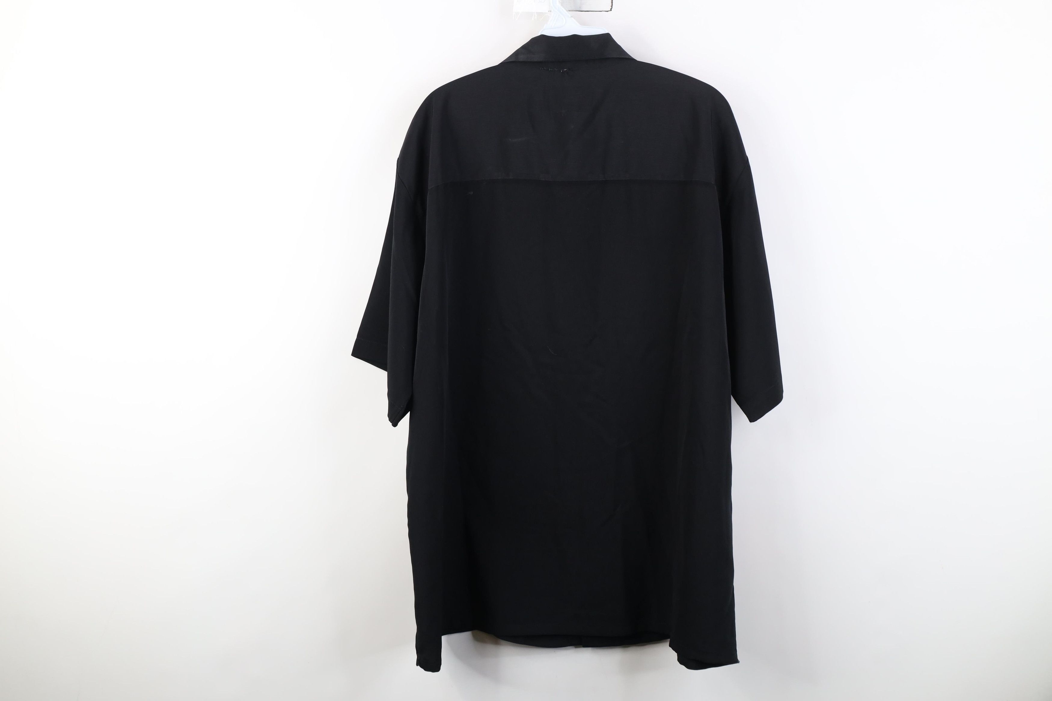 Vintage Vintage 90s Y2K Streetwear Wire Looped Collar Button Shirt Size US L / EU 52-54 / 3 - 14 Thumbnail