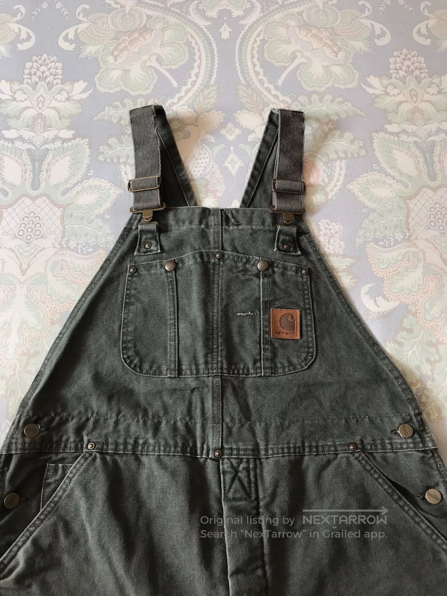 Carhartt Carhartt R27 Moss Green Overalls. Size US 38 / EU 54 - 1 Thumbnail