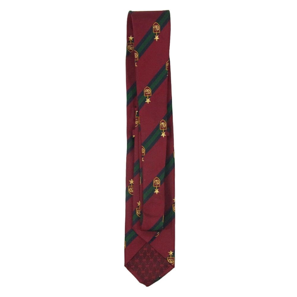 Gucci Star GG Embroidered Tie Size ONE SIZE - 2 Thumbnail