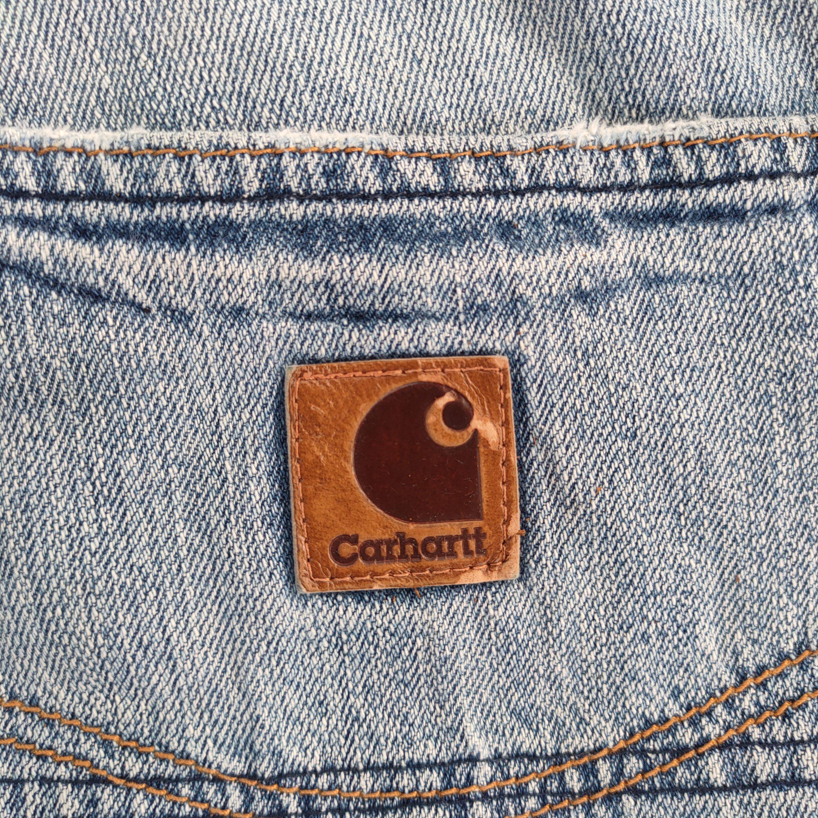 Carhartt VINTAGE CARHARTT CARPENTER FADED JEANS DENIM PANTS Size US 38 / EU 54 - 13 Thumbnail