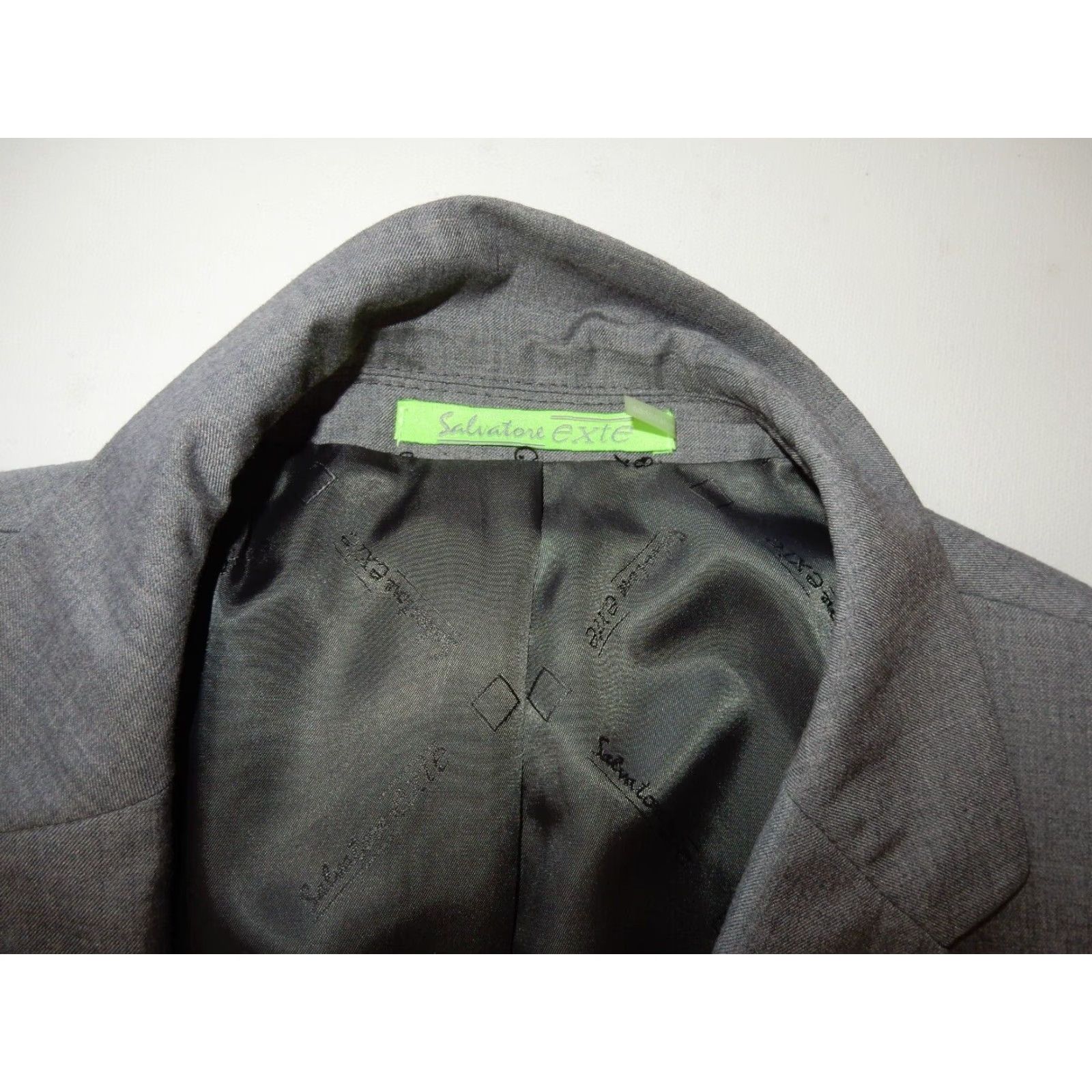 Salvatore Ferragamo Salvatore Exte Sport Coat Blazer Jacket Mens 50 Gray Polyester/Viscose Regular US 60L EUR/50L Vest? Size US M / EU 48-50 / 2 - 5 Thumbnail