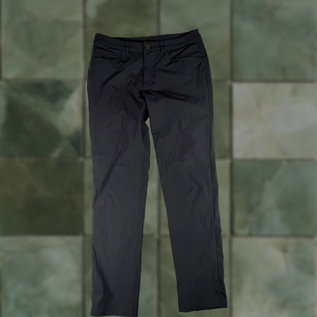 Lululemon Lululemon Pants Dress Gray 31 Men Regular 30in Inseam 5-Pocket ABC 5-Pocket Pant 31 Mens Gray Size US 31 - 1 Thumbnail
