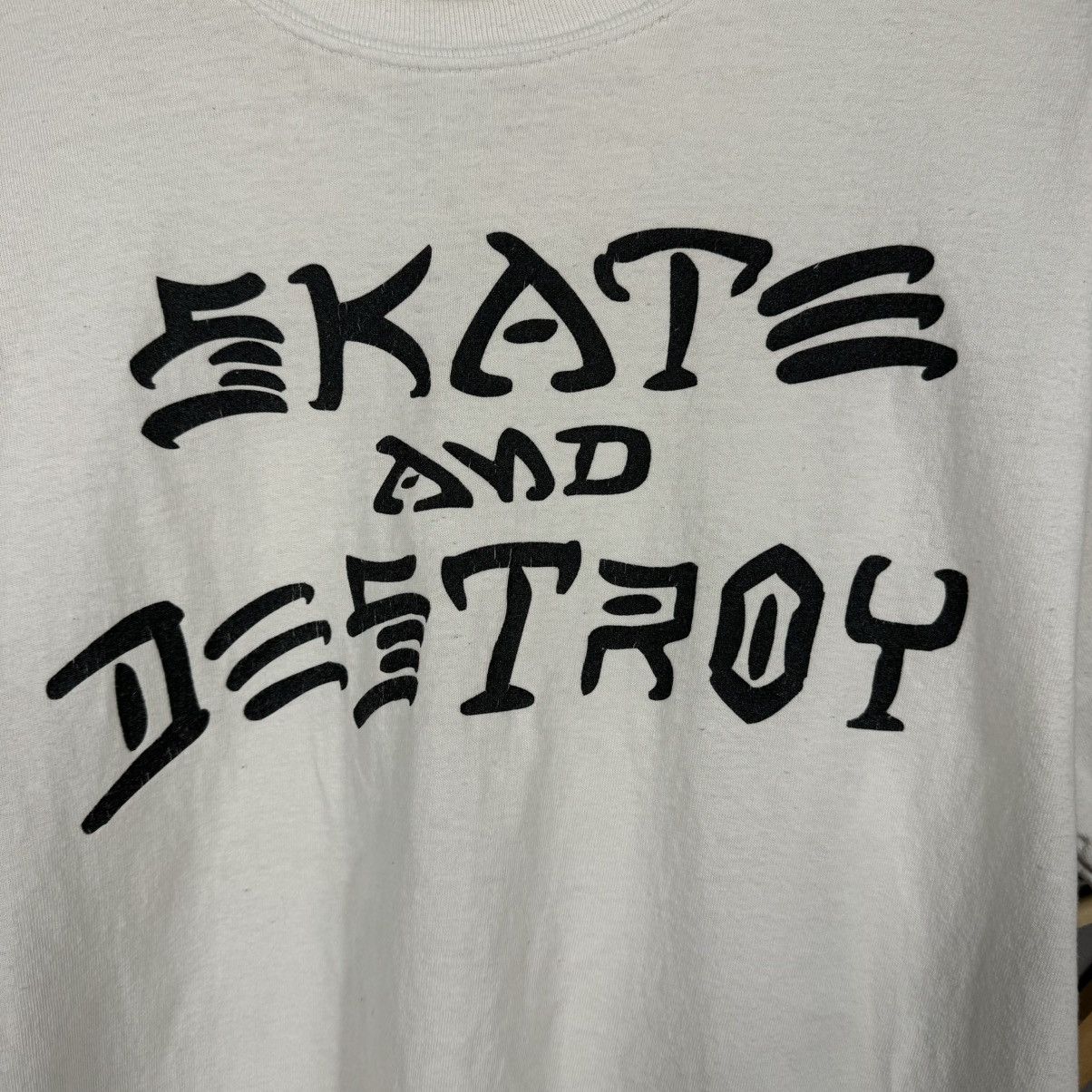 Thrasher Thrasher Y2K Skate And Destroy T-shirt Size US L / EU 52-54 / 3 - 3 Thumbnail