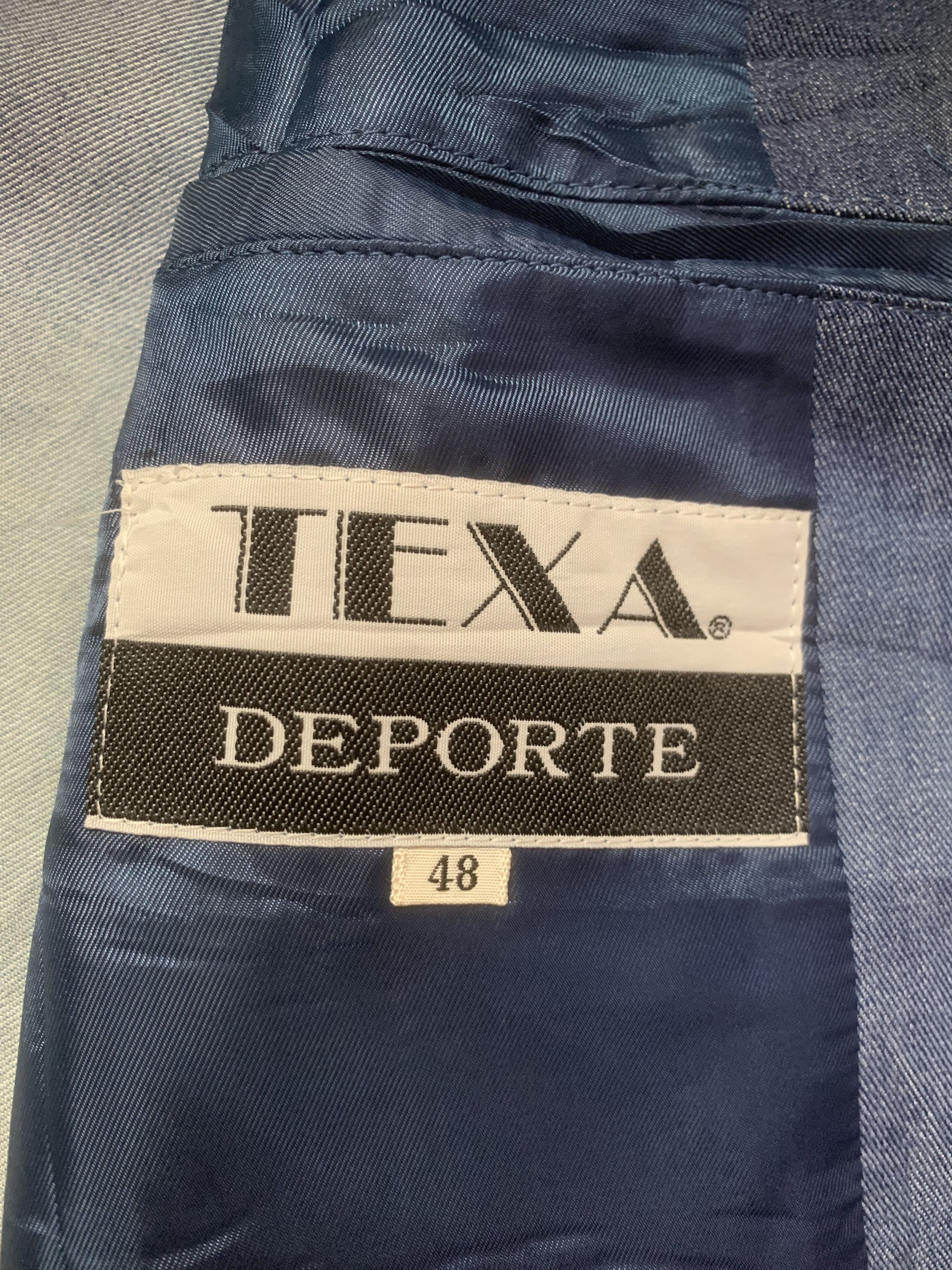 Designer × Japanese Brand Rare Design Deporte Texa Soft Denim Coats Size XL / US 12-14 / IT 48-50 - 4 Thumbnail