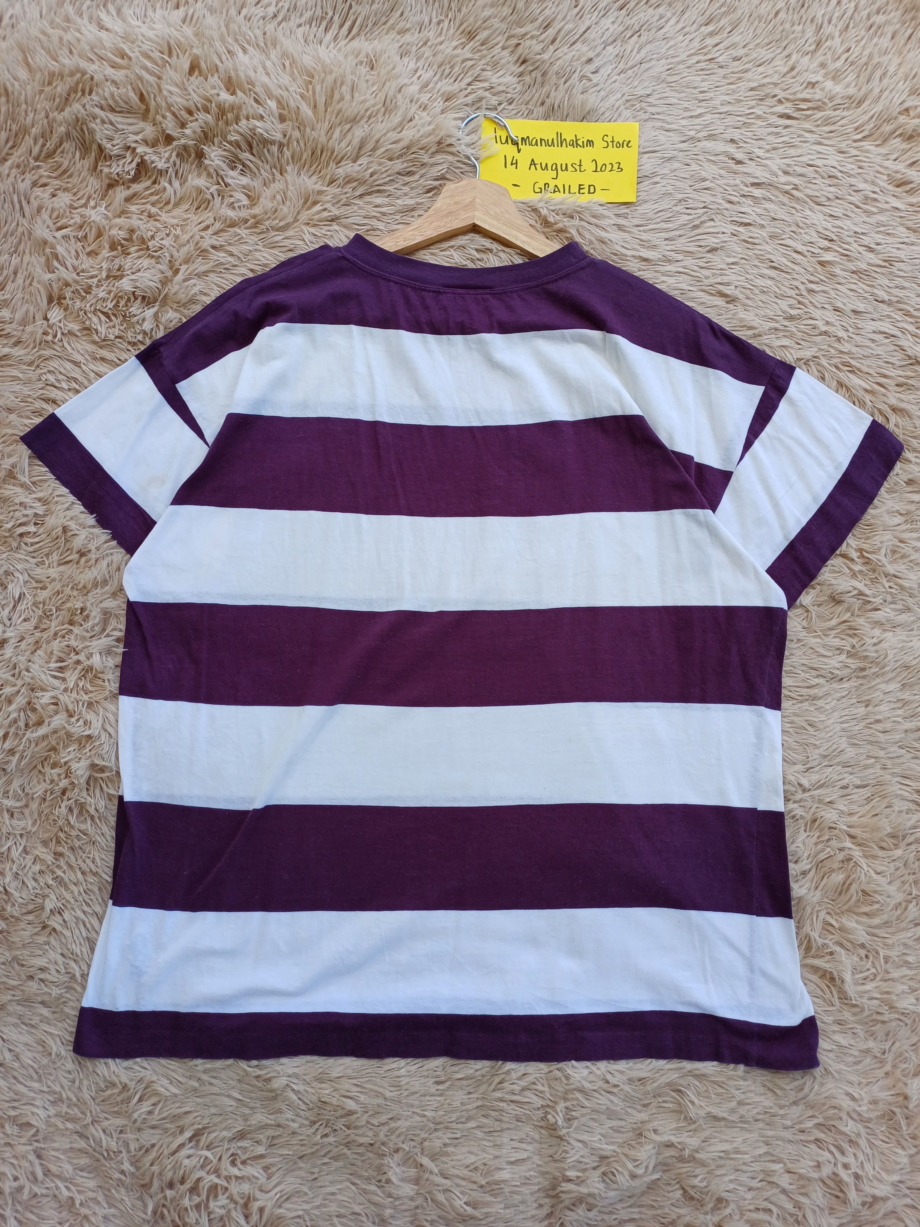 Lacoste Vintage LACOSTE Stripes TShirt Size US M / EU 48-50 / 2 - 11 Thumbnail