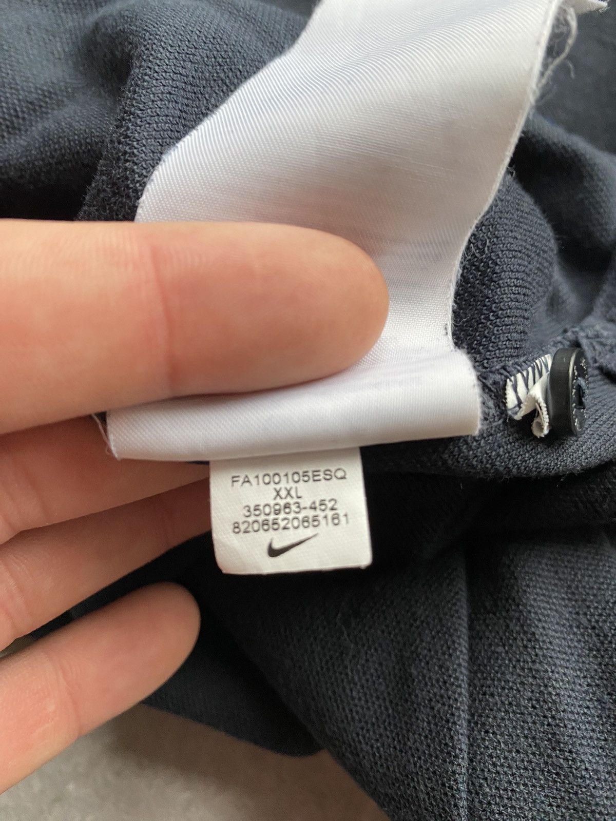 Nike Vintage 2010 Nike RF Roger Federer Dri-Fit Polo Tennis Size US XXL / EU 58 / 5 - 13 Thumbnail