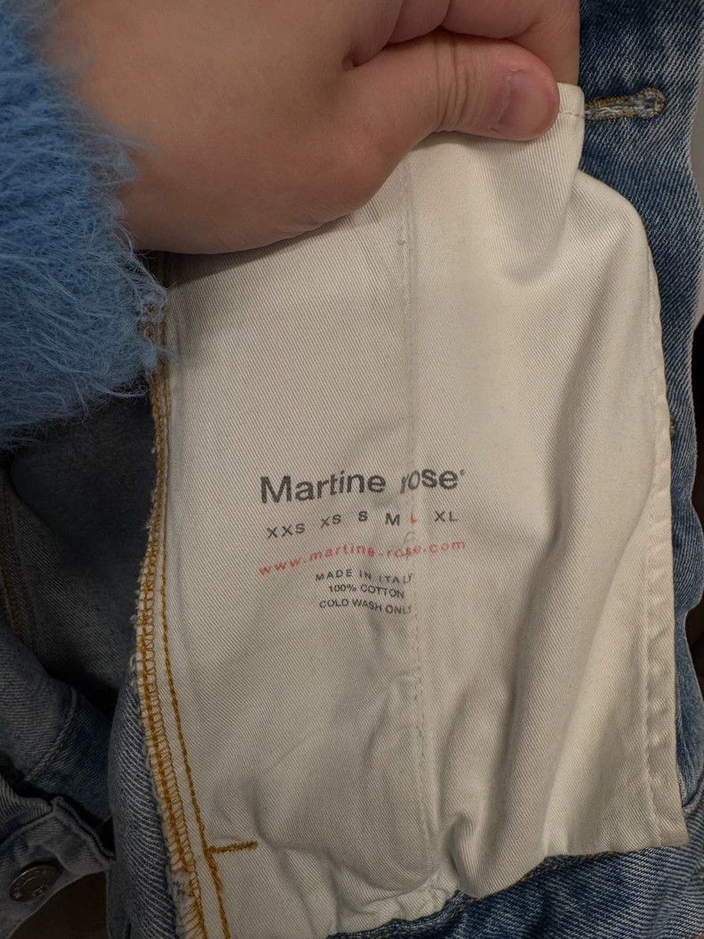 Martine Rose Spring/Summer Show Denim Jacket