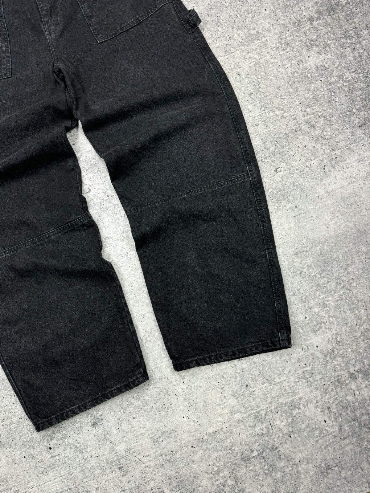 Japanese Brand × Vintage Vintage Asos Baggy Loose Fit Wide Leg Jeans Pants Trousers Size US 32 / EU 48 - 4 Thumbnail