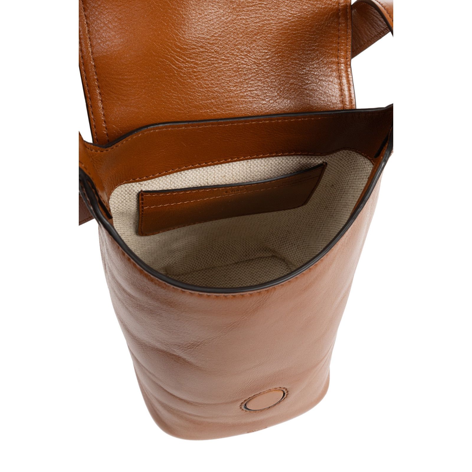 Chloe Chloe Mini Camera Clay Brown Shiny Leather Shoulder Bag New Size ONE SIZE - 4 Thumbnail