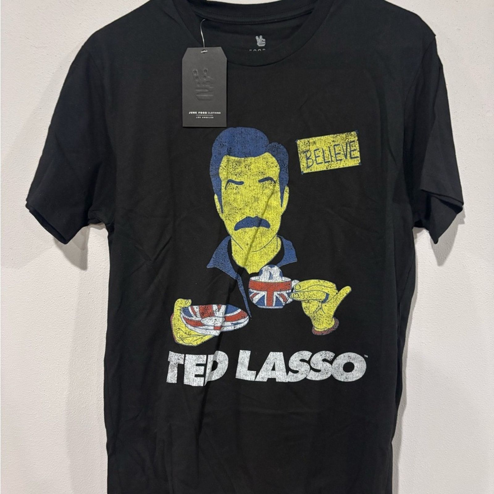Other Junk Food Clothing Black Ted Lasso Tee Size US L / EU 52-54 / 3 - 1 Thumbnail