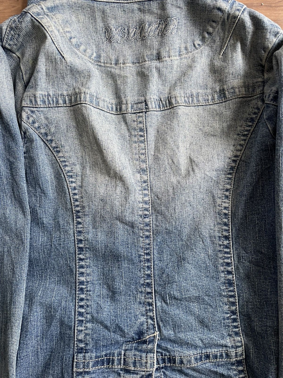 Other Avant Garde Vintage Denim Jacket Archive Y2k Size M / US 6-8 / IT 42-44 - 8 Thumbnail