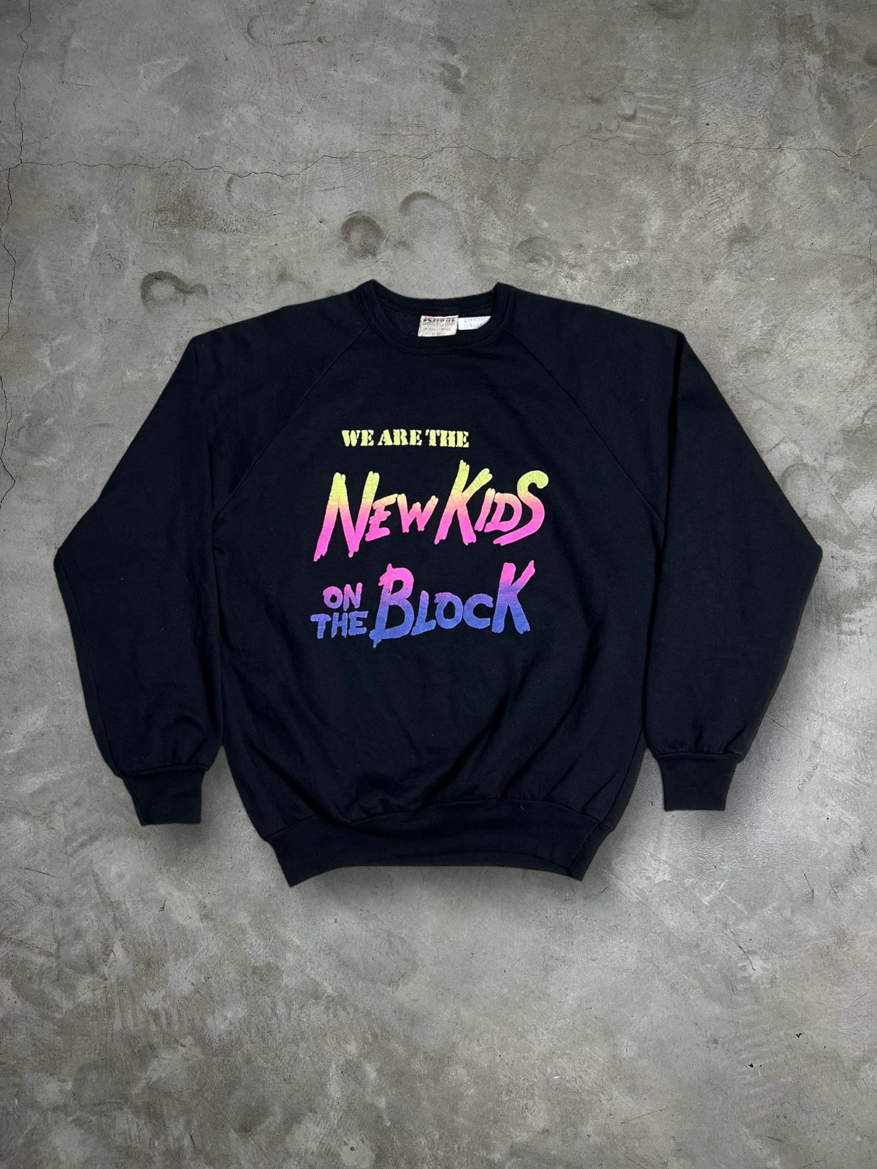 Band Tees Vintage 80s New Kids On The Block Boy Band Promo (M) GTMD935 Size US M / EU 48-50 / 2 - 1 Thumbnail