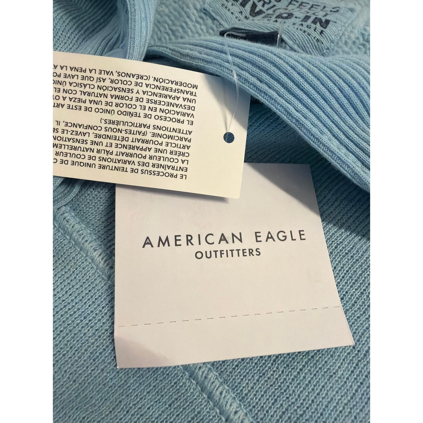 American Eagle Outfitters AEO SoftTech Essential Quarter Zip Pullover (NWT) Size US M / EU 48-50 / 2 - 4 Thumbnail