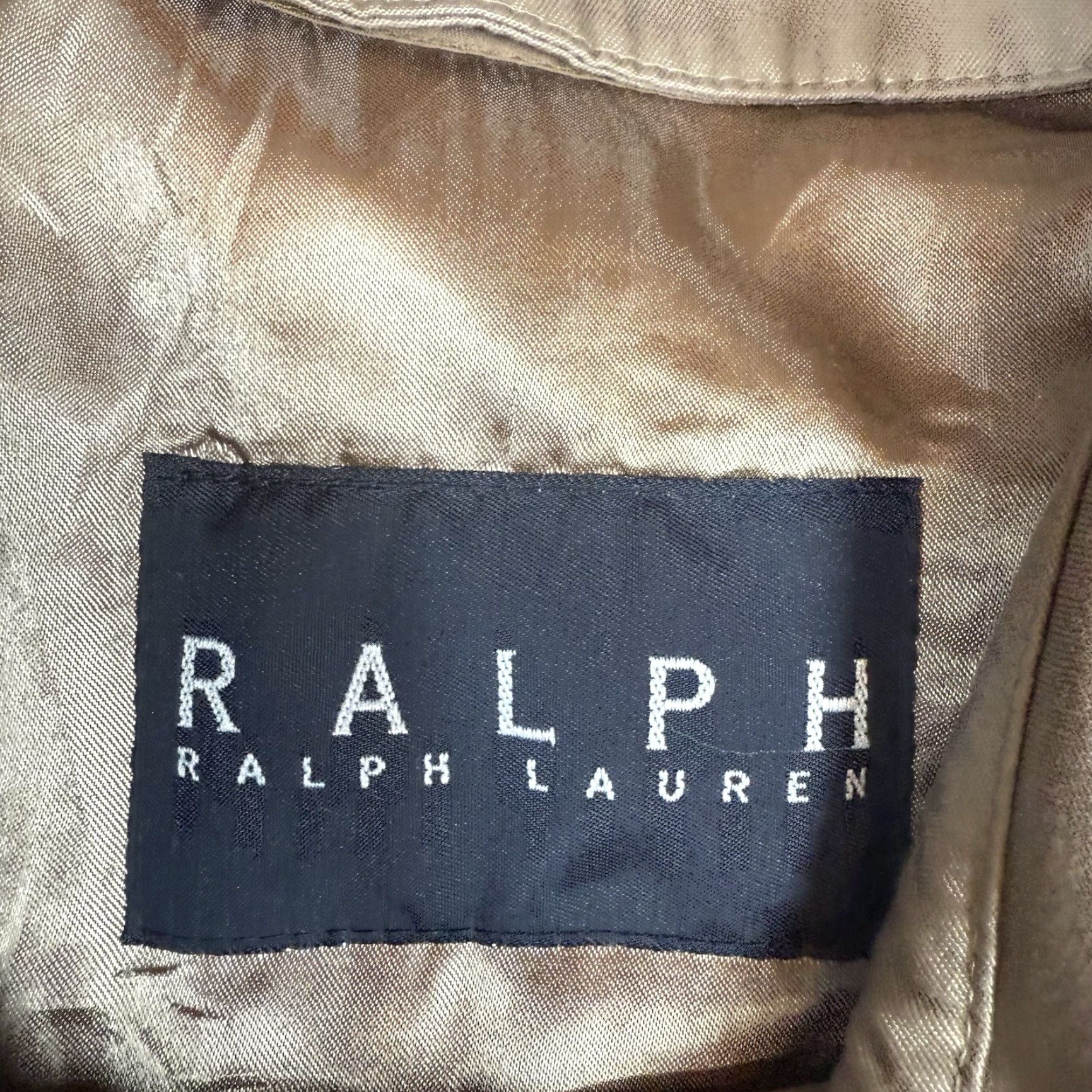 Ralph Lauren Ralph Lauren Trench Coat Mens 40R Cotton Blend Insulated Brown Size US L / EU 52-54 / 3 - 3 Thumbnail