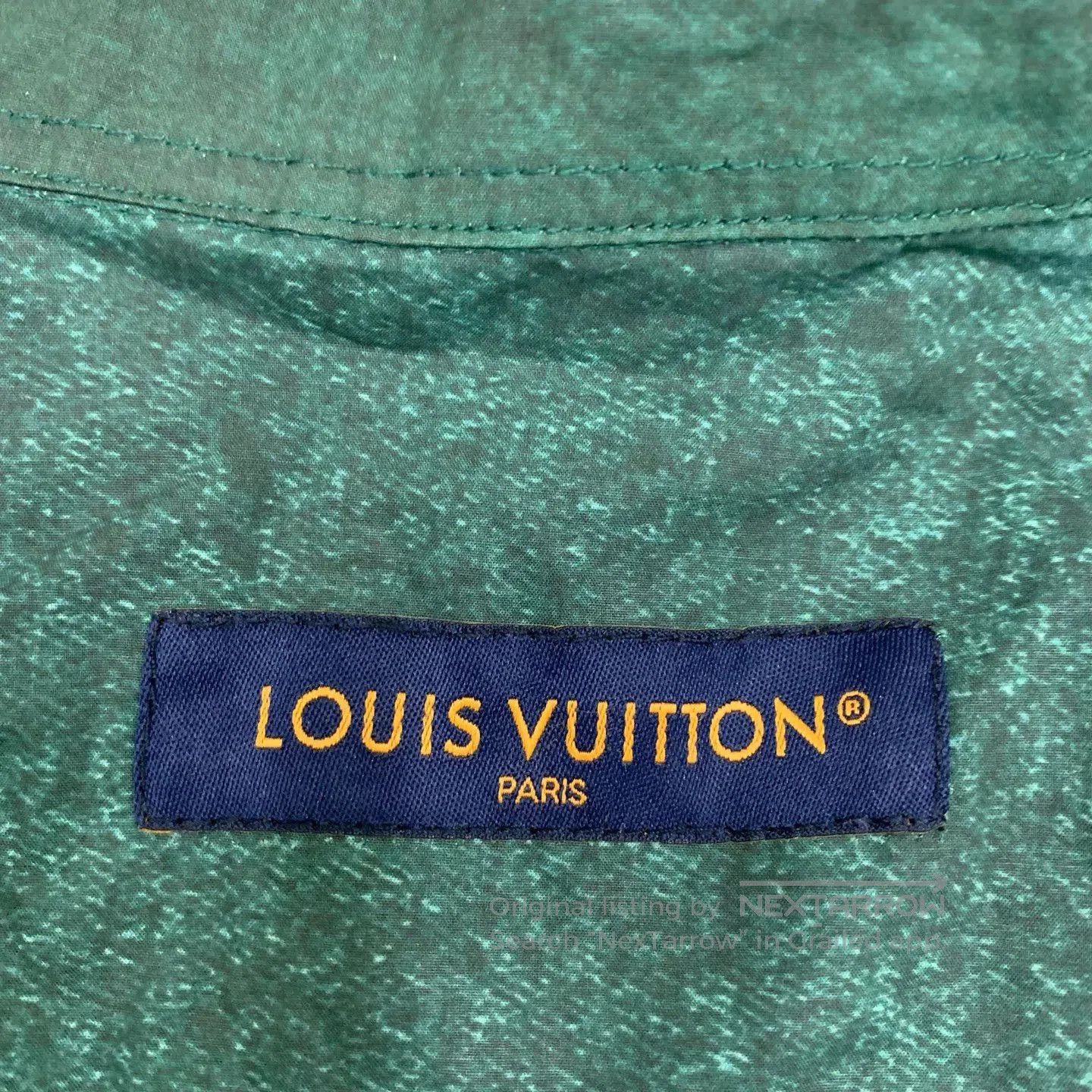 Louis Vuitton LV Green Ink Tie-Dye Shirt Jacket. Size US L / EU 52-54 / 3 - 6 Thumbnail