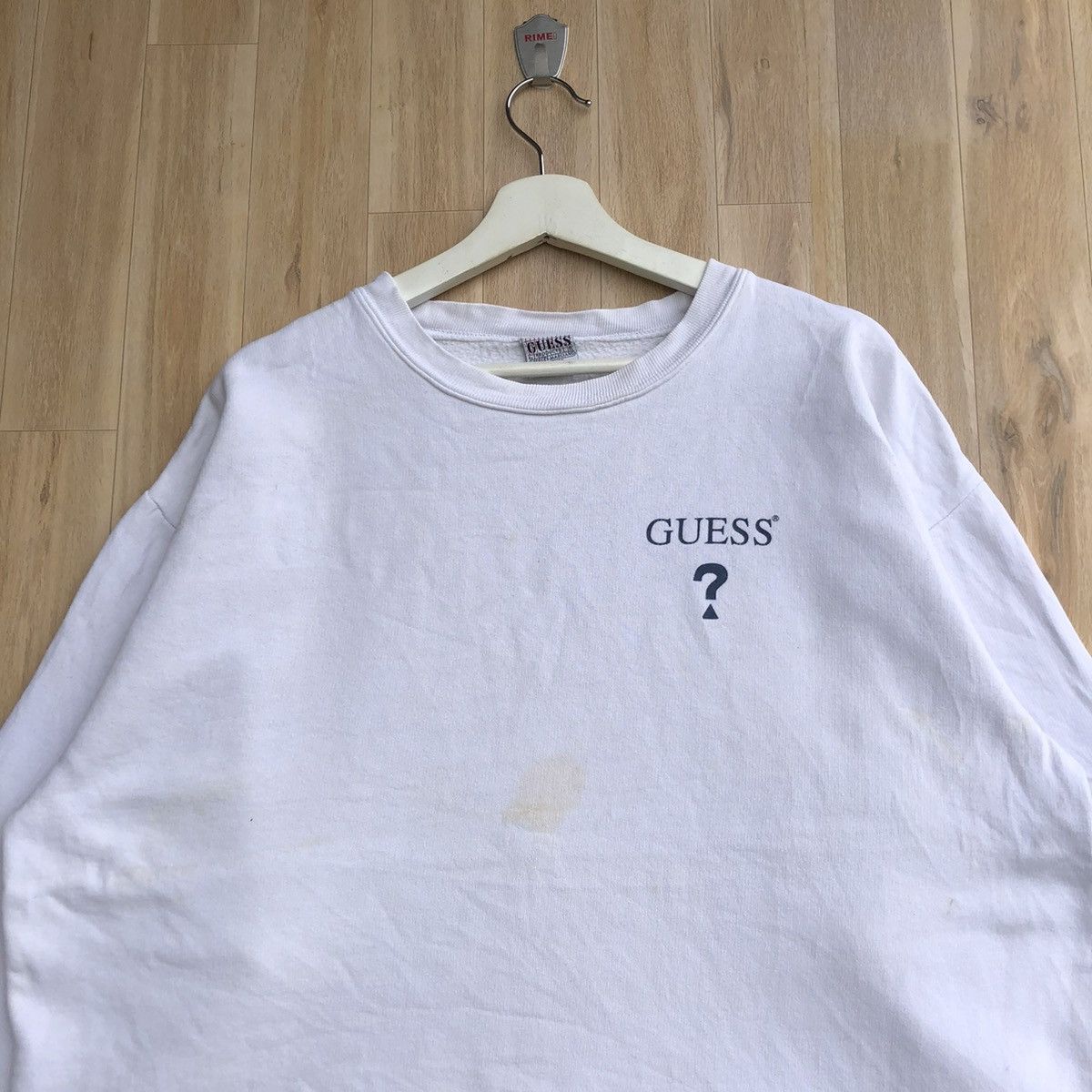 Guess × Vintage Vintage Guess Brand Sweatshirt Size US XL / EU 56 / 4 - 4 Thumbnail