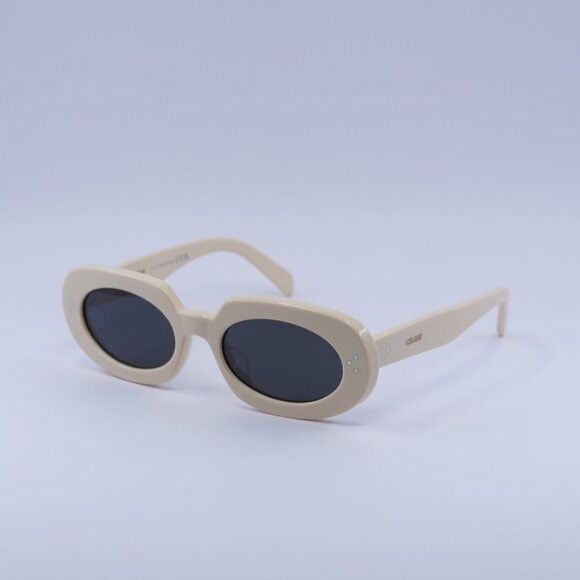 Celine 🕶️ New Celine CL40276U 25A Ivory/Smoke Sunglasses Size ONE SIZE - 2 Thumbnail