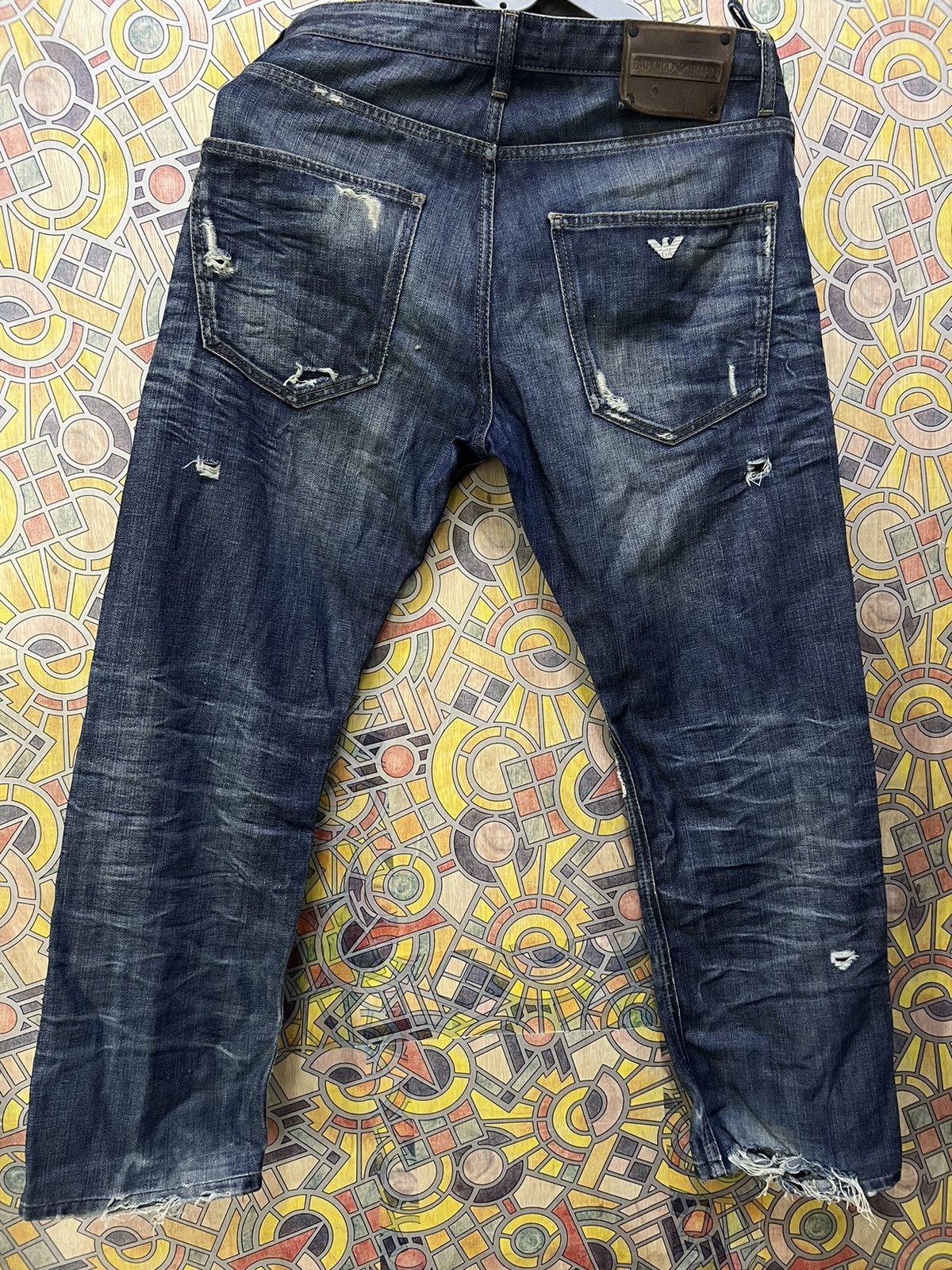 Armani × Emporio Armani VERY RARE JEANS EMPORIO ARMANI Size US 33 - 2 Thumbnail