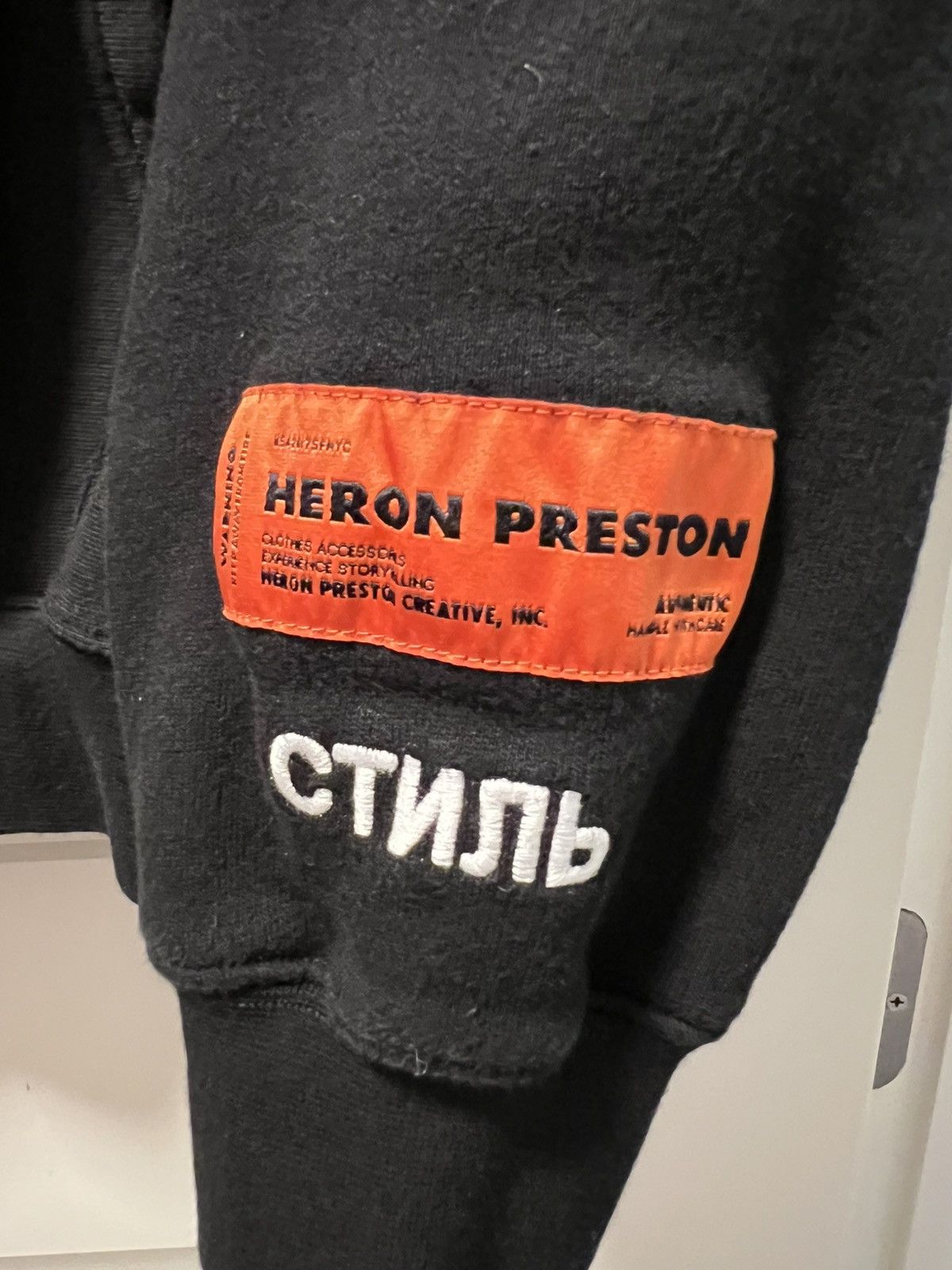 Heron Preston Heron Preston Heron Sketch Logo Hoodie Size US L / EU 52-54 / 3 - 4 Thumbnail