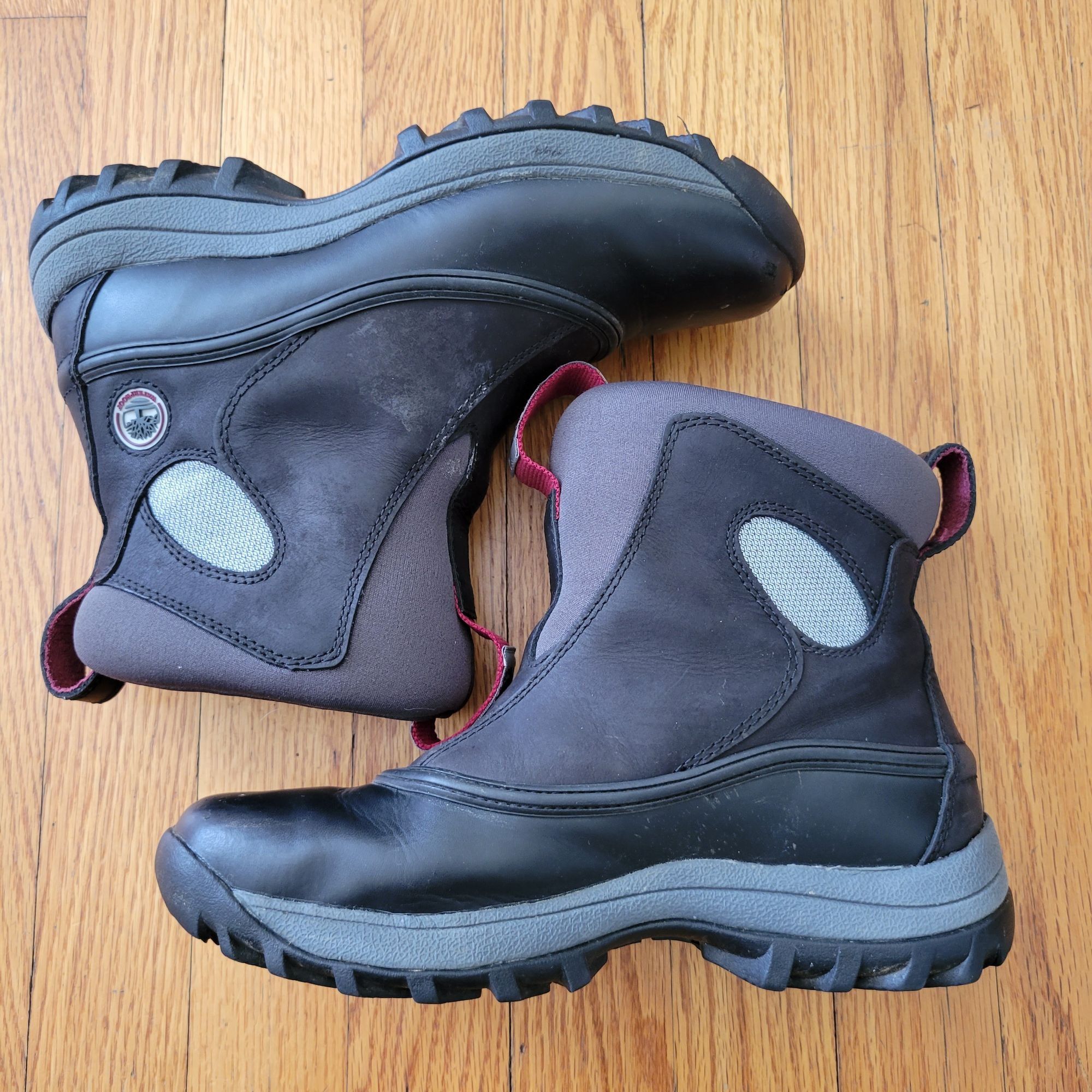Timberland Timberland 7M Gray Waterproof Ankle Mudd Snow Boots Insulate Size US 7 / IT 37 - 9 Thumbnail