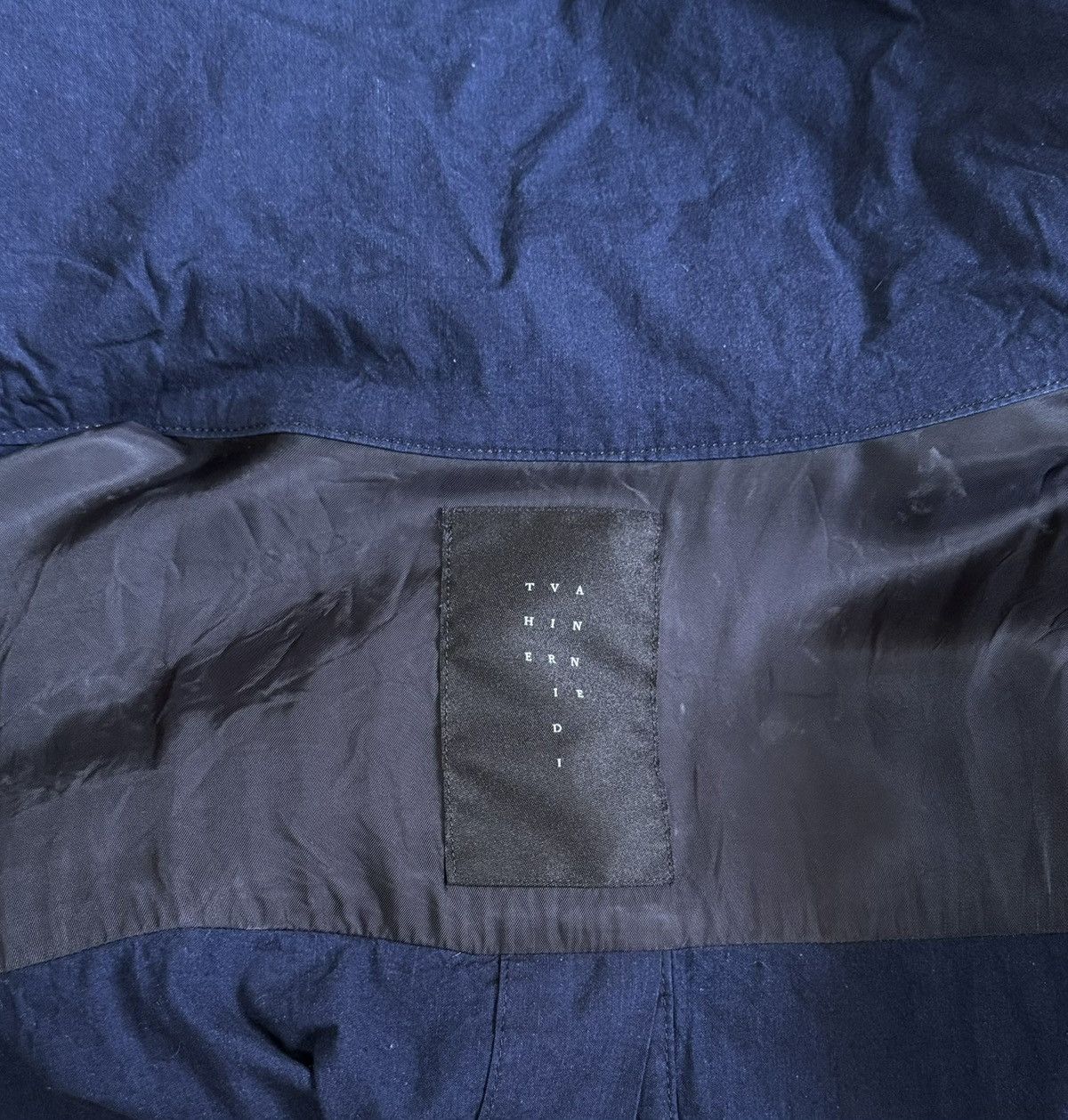 The Viridi-anne The Viridi-anne Cotton Linen Coat "Indigo" Size US L / EU 52-54 / 3 - 6 Thumbnail