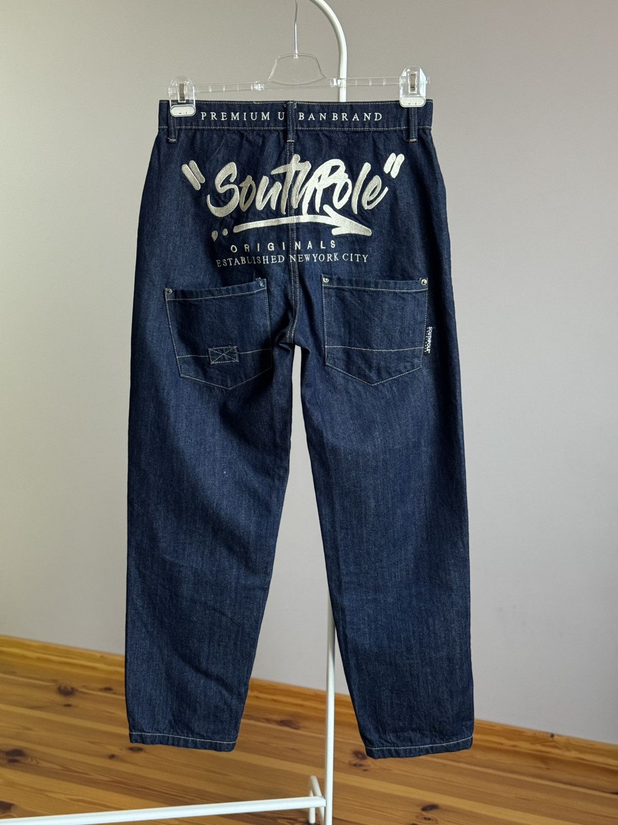 Southpole Crazy Vintage Y2K Baggy Southpole Jeans Skater Opium USA Size US 32 / EU 48 - 1 Thumbnail