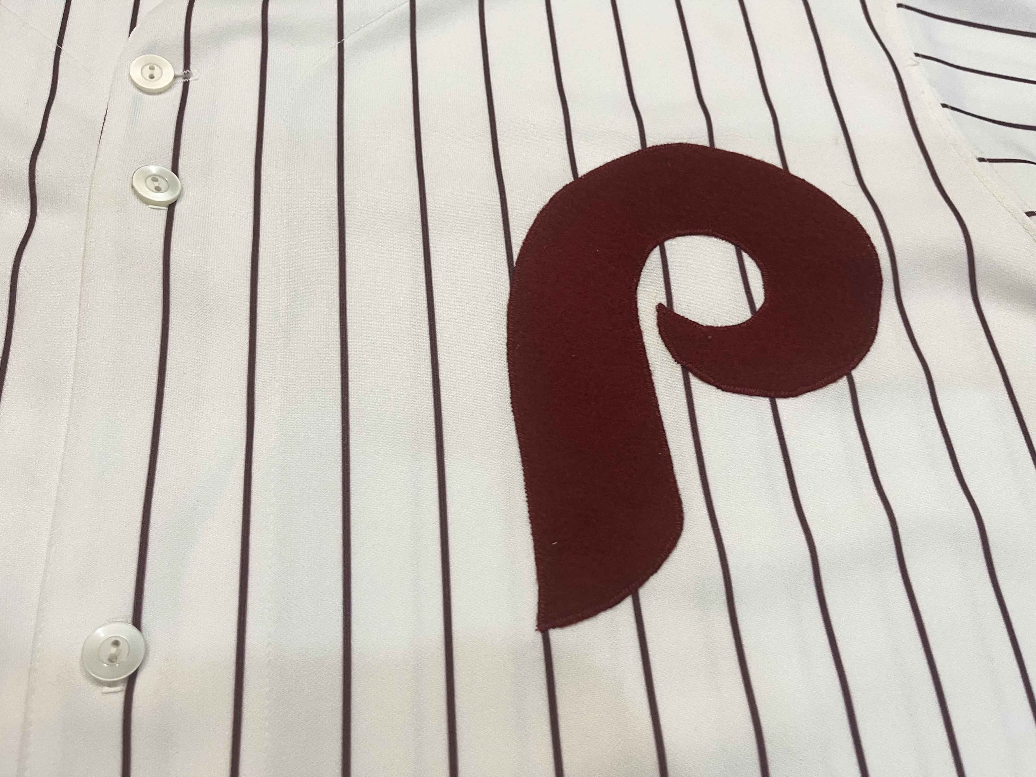 MLB × Majestic Majestic MLB Philadelphia Phillies Pinstripe Jersey Size US XXL / EU 58 / 5 - 2 Thumbnail
