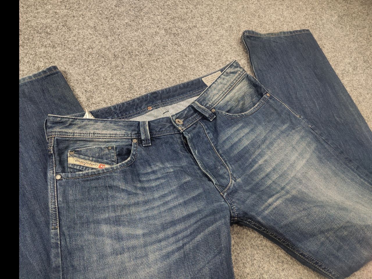 Diesel Vintage Diesel larkee Faded denim Y2k Straight cut jeans LGB Size US 32 / EU 48 - 10 Thumbnail