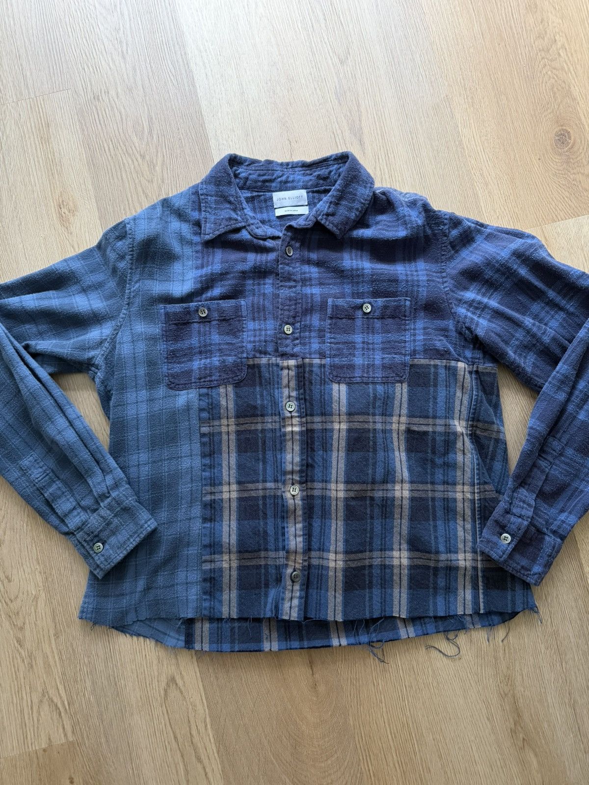 John Elliott JOHN ELLIOTT PATCHWORK FLANNEL Size US M / EU 48-50 / 2 - 1 Thumbnail
