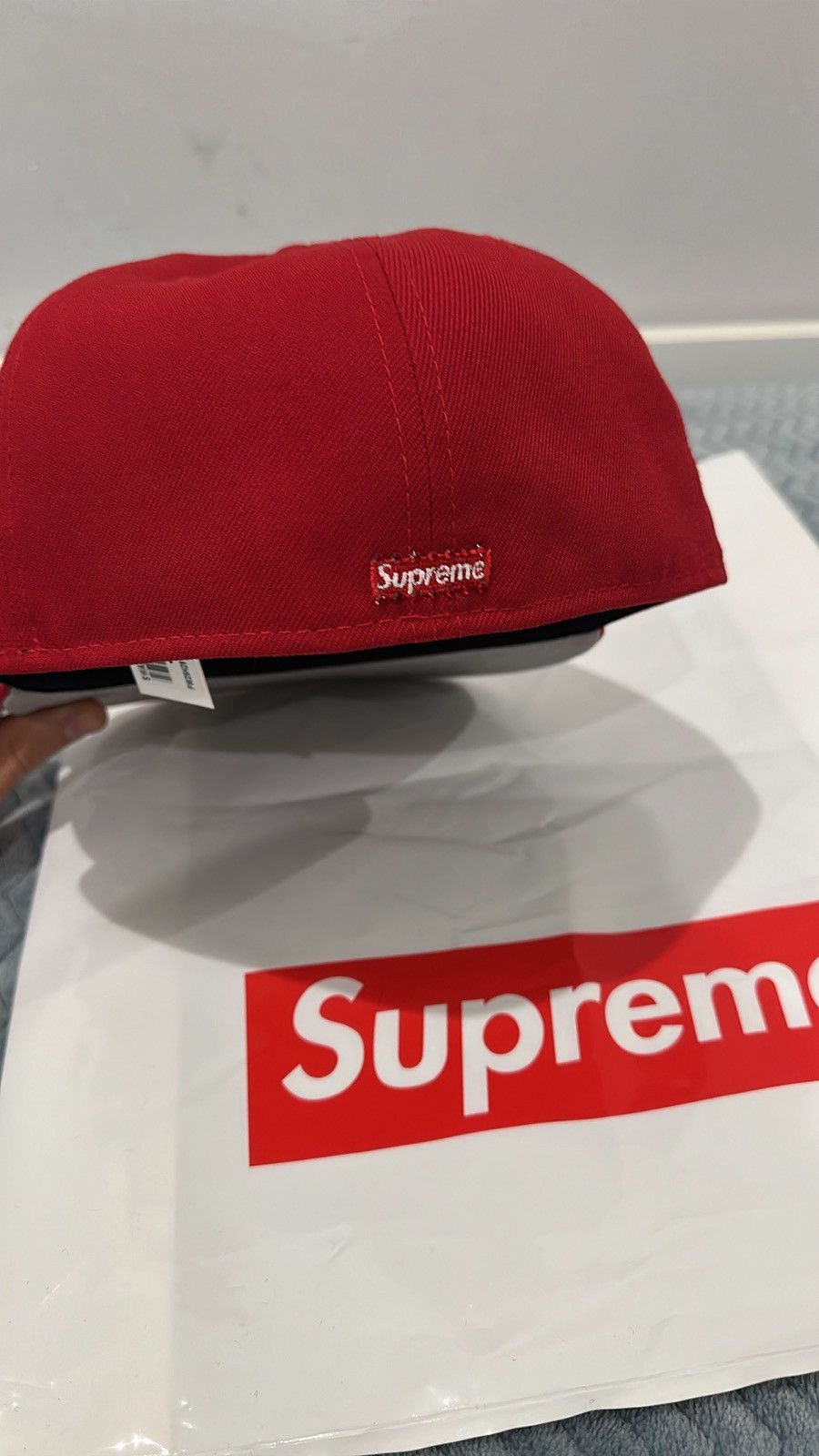 Supreme Supreme Swarovski S logo New era Cap 59 fifty Size ONE SIZE - 4 Thumbnail
