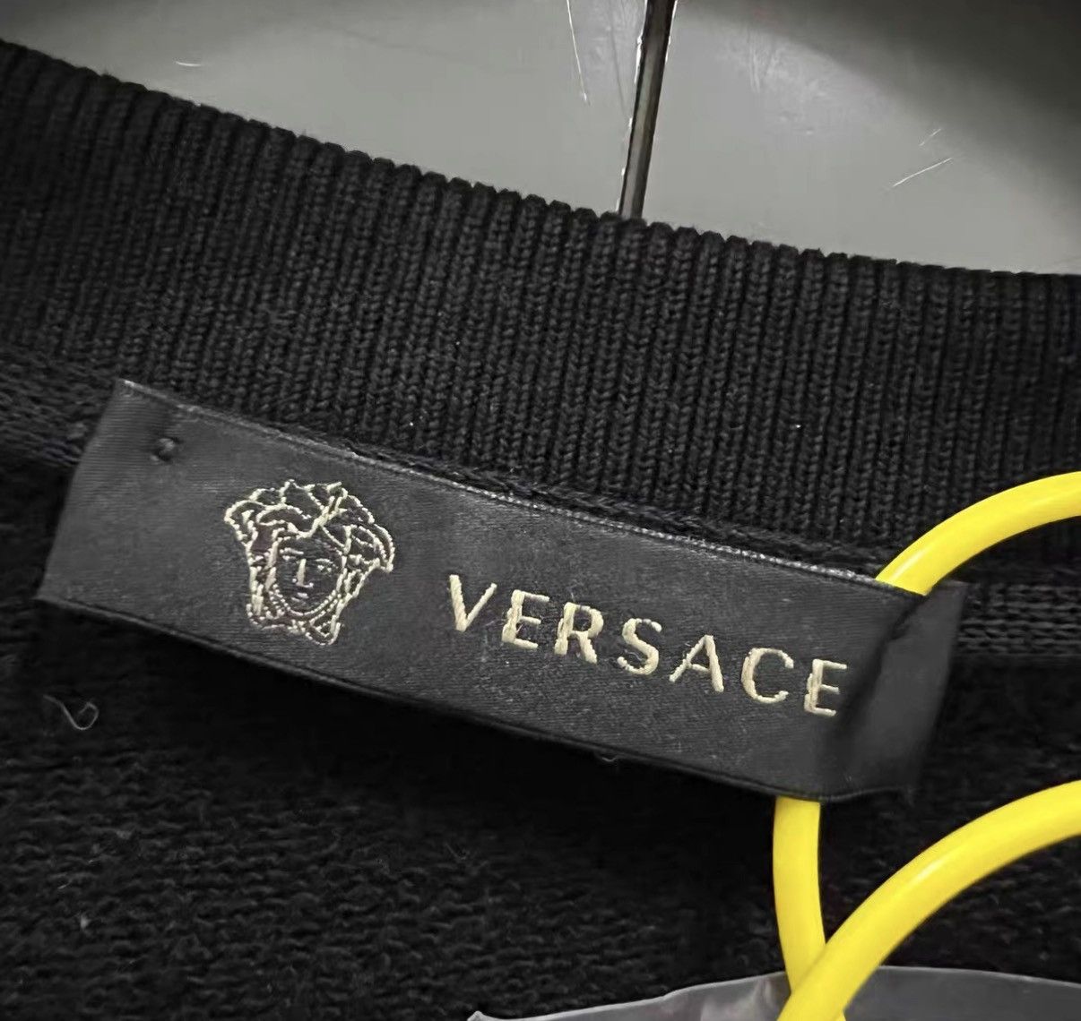 Versace Versace Gradient Rhinestone Logo Printed Sweatshirt J41 Size US S / EU 44-46 / 1 - 3 Thumbnail