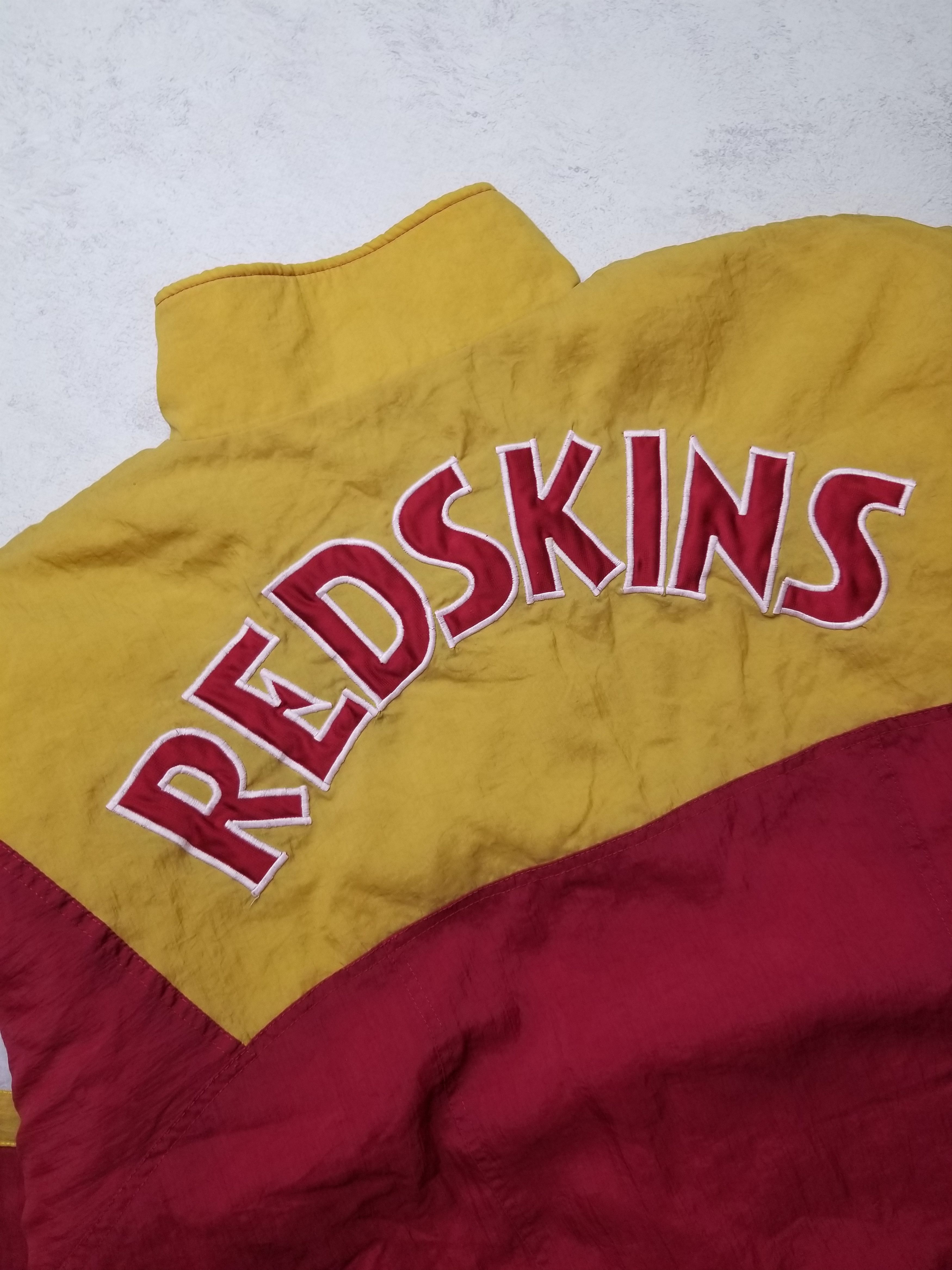 Apex Apex Washington Redskins 1/2 Zip Windbreaker Anorak Jacket Size US XL / EU 56 / 4 - 7 Thumbnail