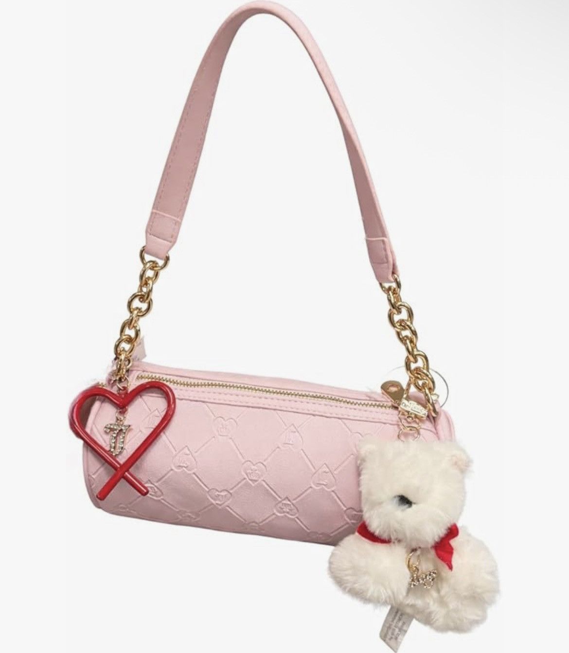 Juicy Couture Juicy Couture Holiday in Juciy Roll Bag Chiffon Pink Size ONE SIZE - 1 Thumbnail