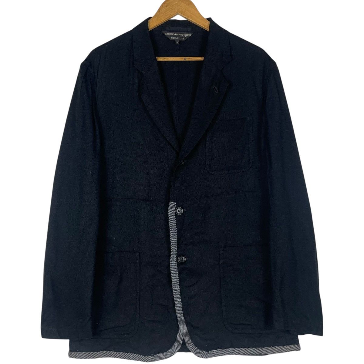 Comme des Garcons Homme Plus 💥ICONIC AD2001 COMME DES GARCONS HOMME CHORE JACKET Size US L / EU 52-54 / 3 - 4 Thumbnail