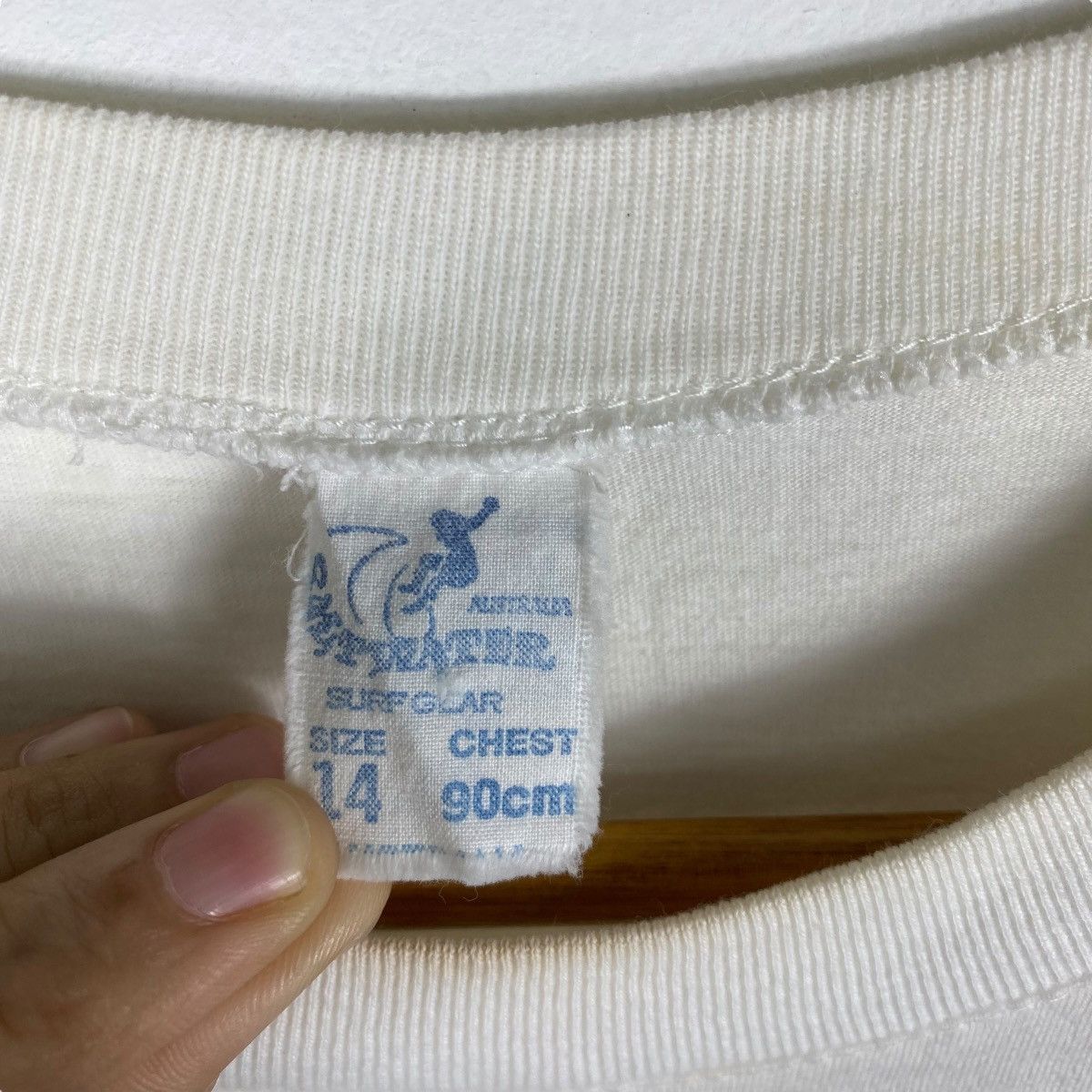 Other Vintage 90's SALTWATER AUSTRALIA No Boundaries Surf Gear Tee Size US M / EU 48-50 / 2 - 6 Thumbnail
