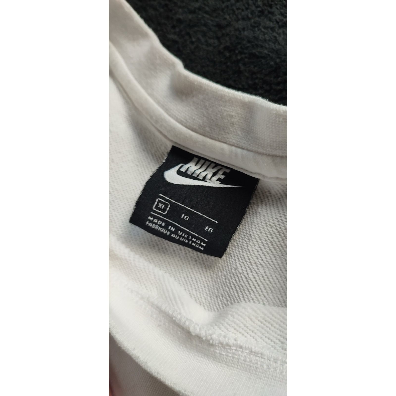 Nike Nike MENS Swoosh Casual Double-Hook Crew-neck XL white Size US XL / EU 56 / 4 - 2 Thumbnail