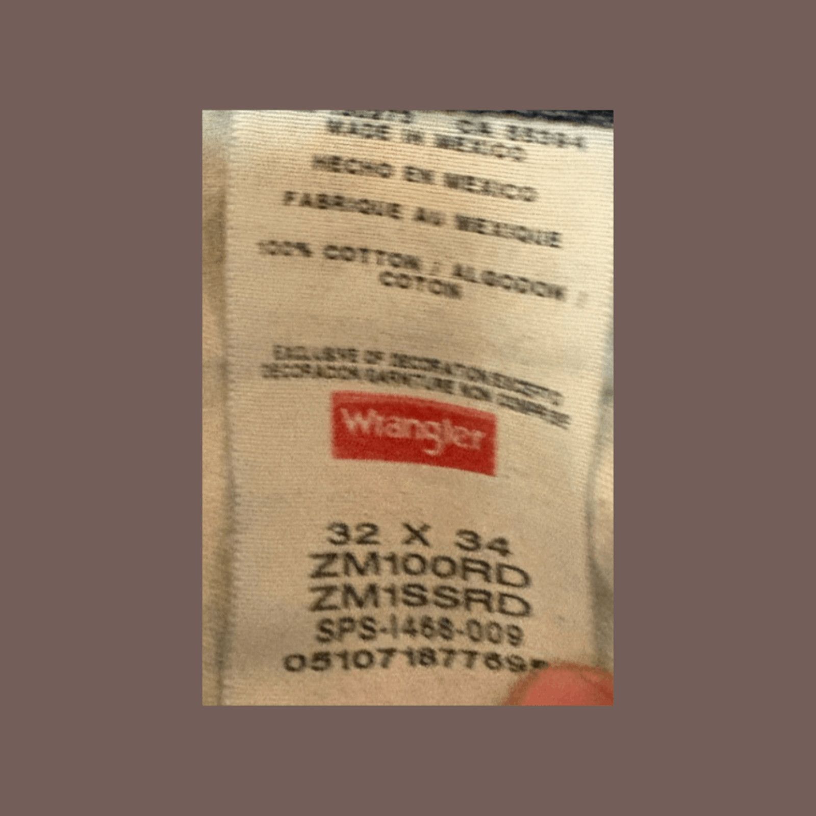 Wrangler Wrangler 32x34 Jeans | Relaxed Fit Workwear Denim Size US 32 / EU 48 - 3 Thumbnail