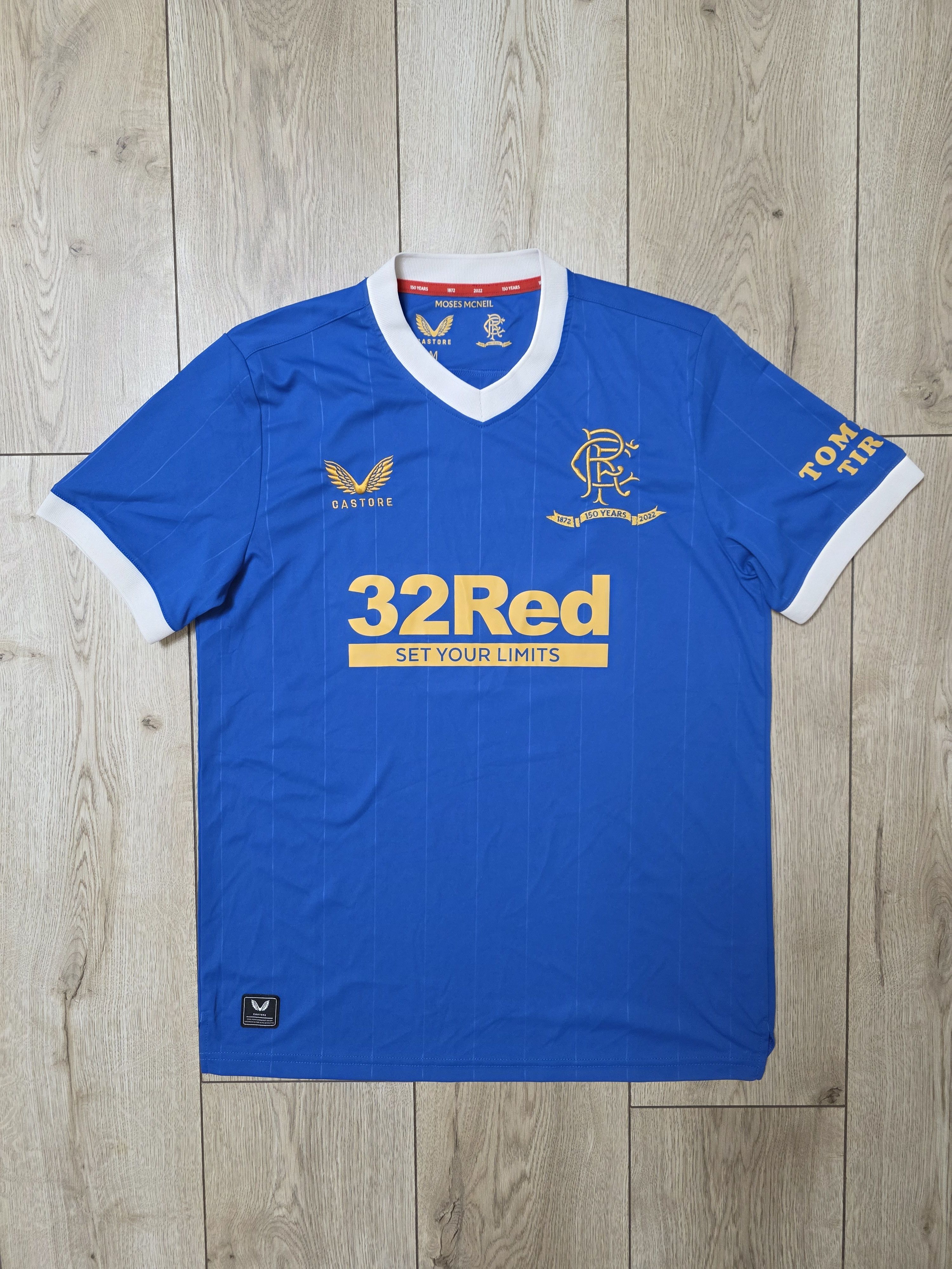 All Sport GLASGOW RANGERS 2021 2022 HOME FOOTBALL SHIRT SOCCER JERSEY Size US M / EU 48-50 / 2 - 1 Thumbnail