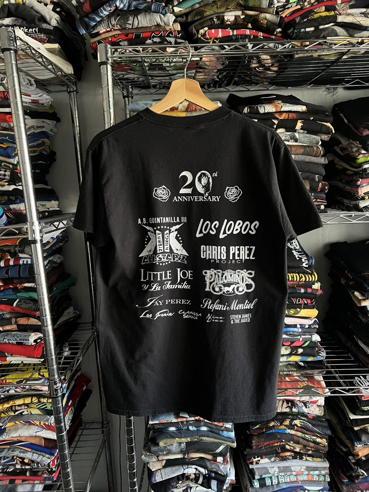Band Tees 2000s Selena Quintanilla Fiesta de la Flor 20th Anniversary Size US M / EU 48-50 / 2 - 2 Thumbnail