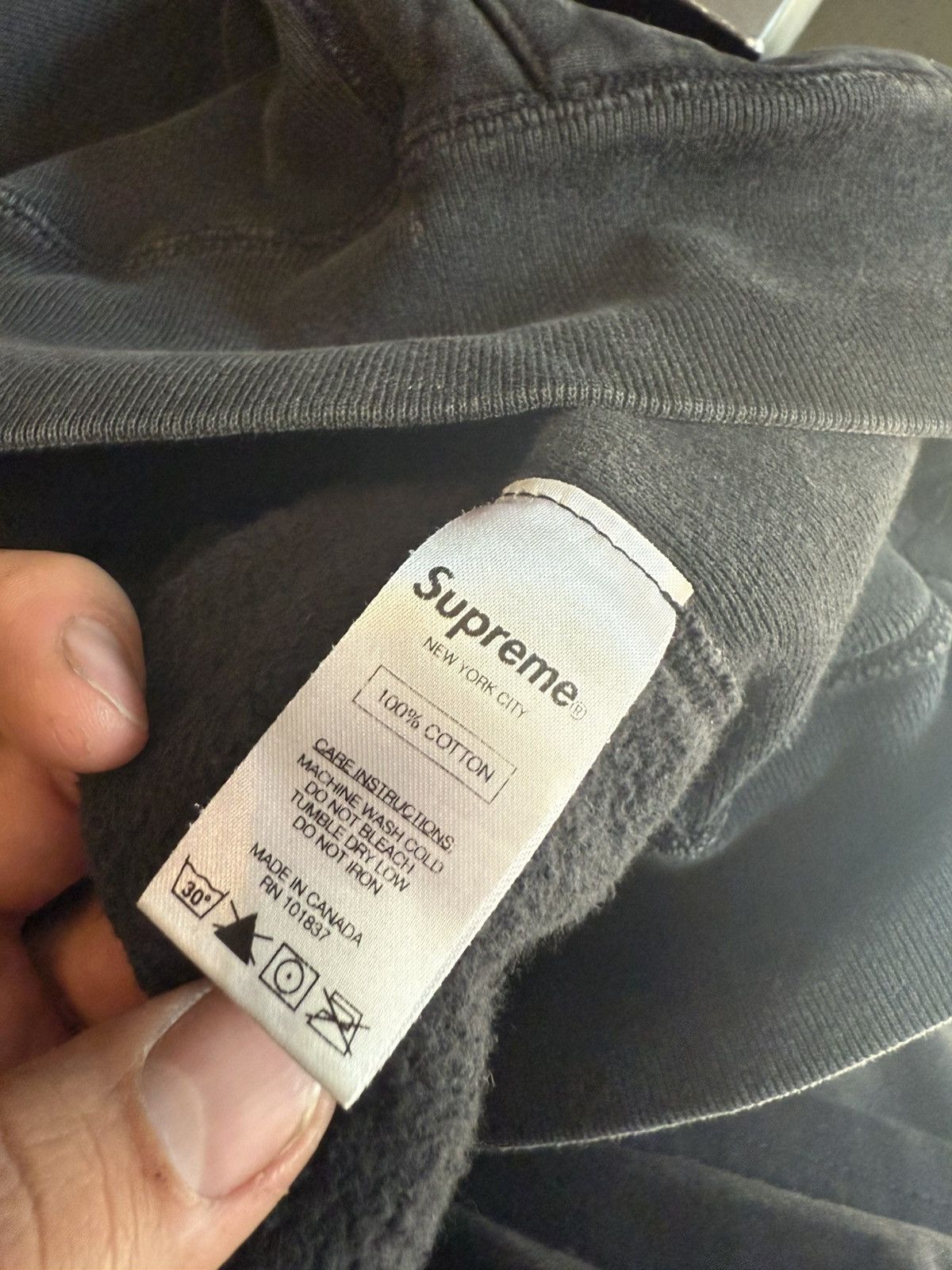 Supreme FW13’ 2 - Tone Arc Logo Hoodie Size US L / EU 52-54 / 3 - 10 Thumbnail