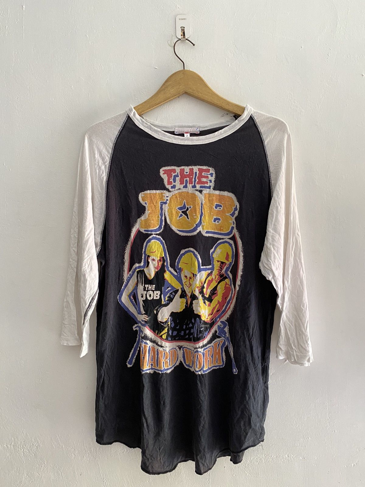 Band Tees × Hysteric Glamour × Japanese Brand Vintage Co & lu the job hard work tour 98 tee Size US L / EU 52-54 / 3 - 1 Thumbnail