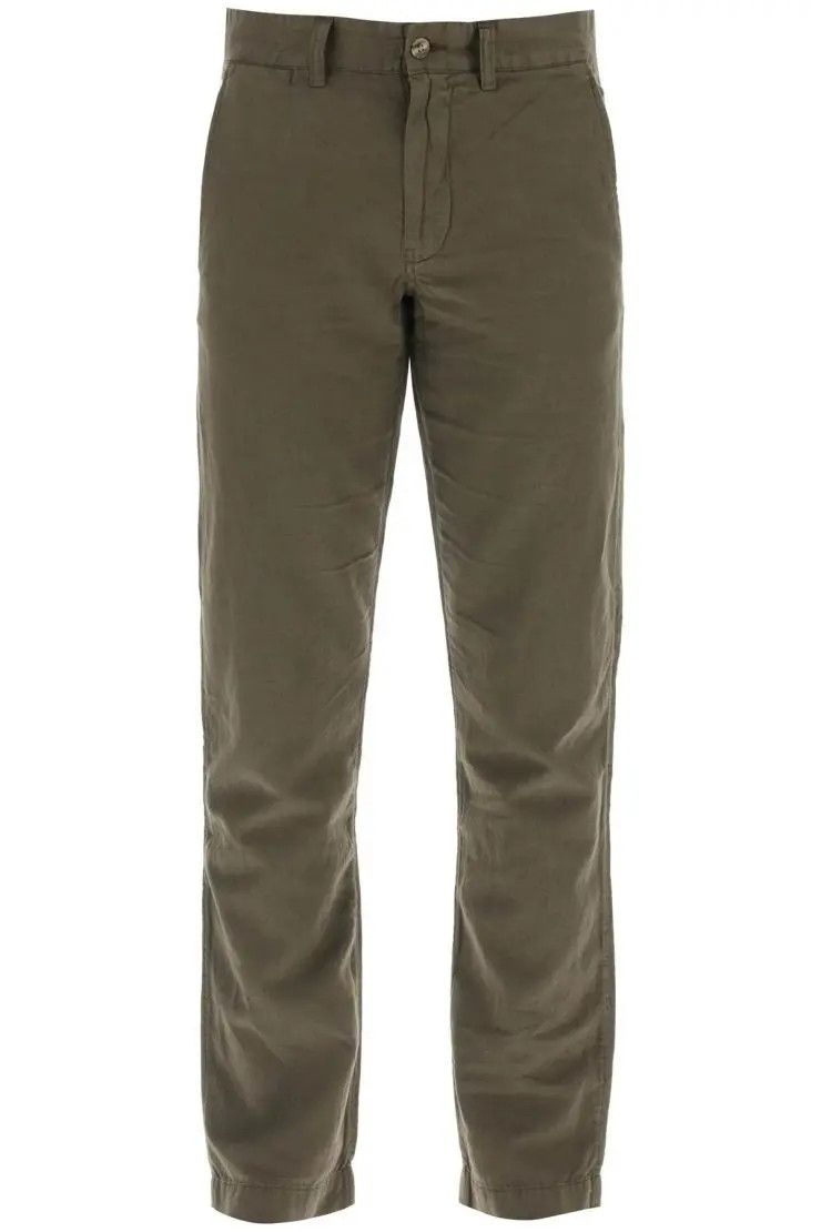 Image of Polo Ralph Lauren O1S22I1N0324 Blend Pants In Green/khaki, Men's (Size 31)