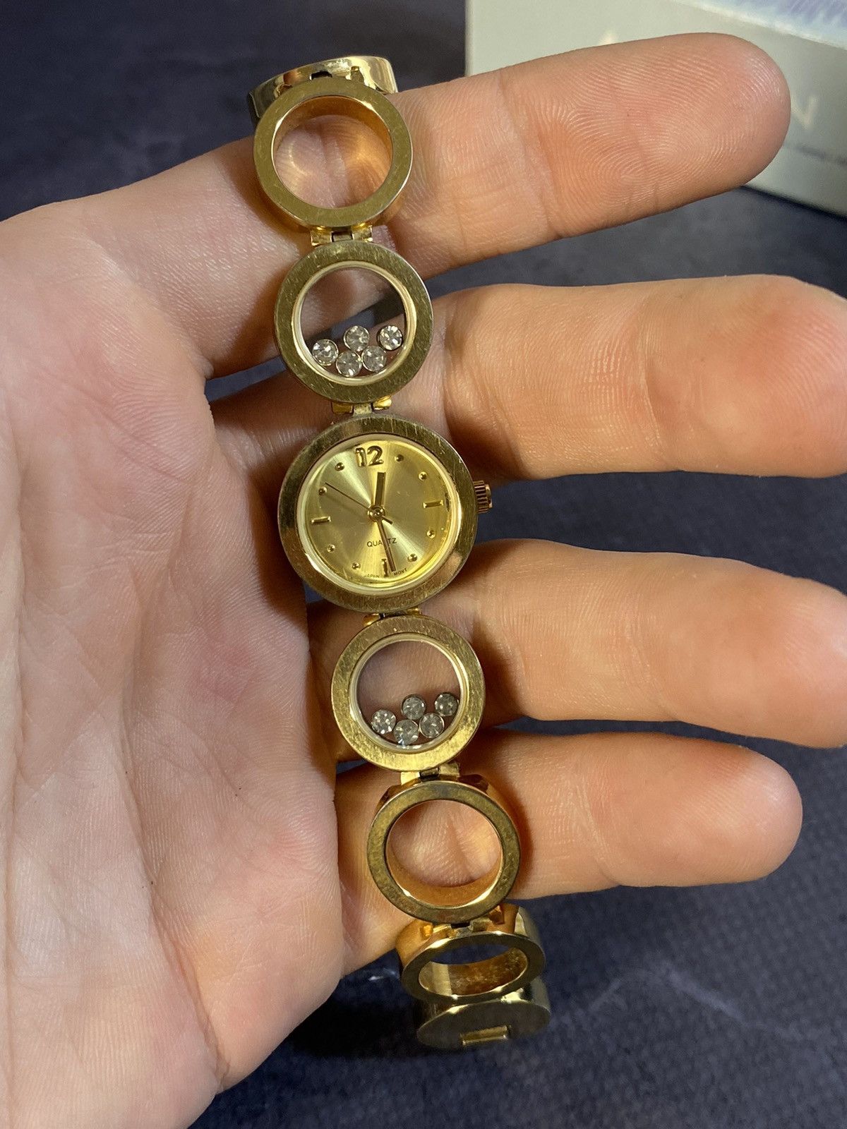 Jewelry Avon Crystal Accent Bracelet Watch Japanese Brand Size ONE SIZE - 8 Thumbnail