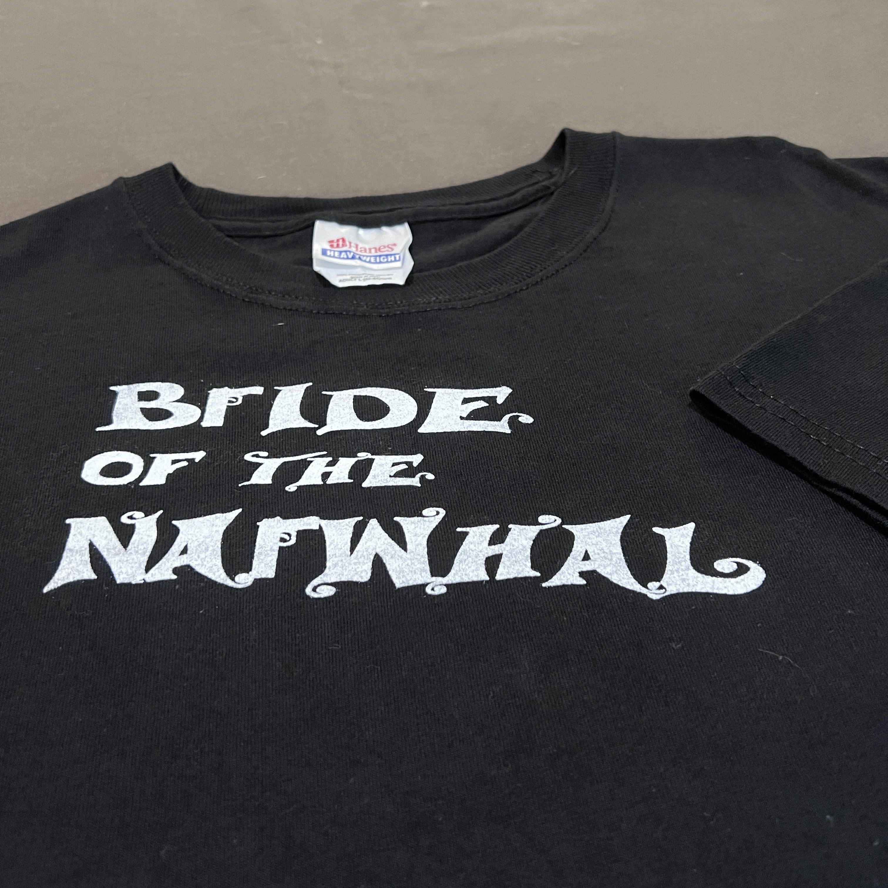 Vintage Vintage Y2K Bride of the narwhal promo Tee Size US L / EU 52-54 / 3 - 1 Thumbnail