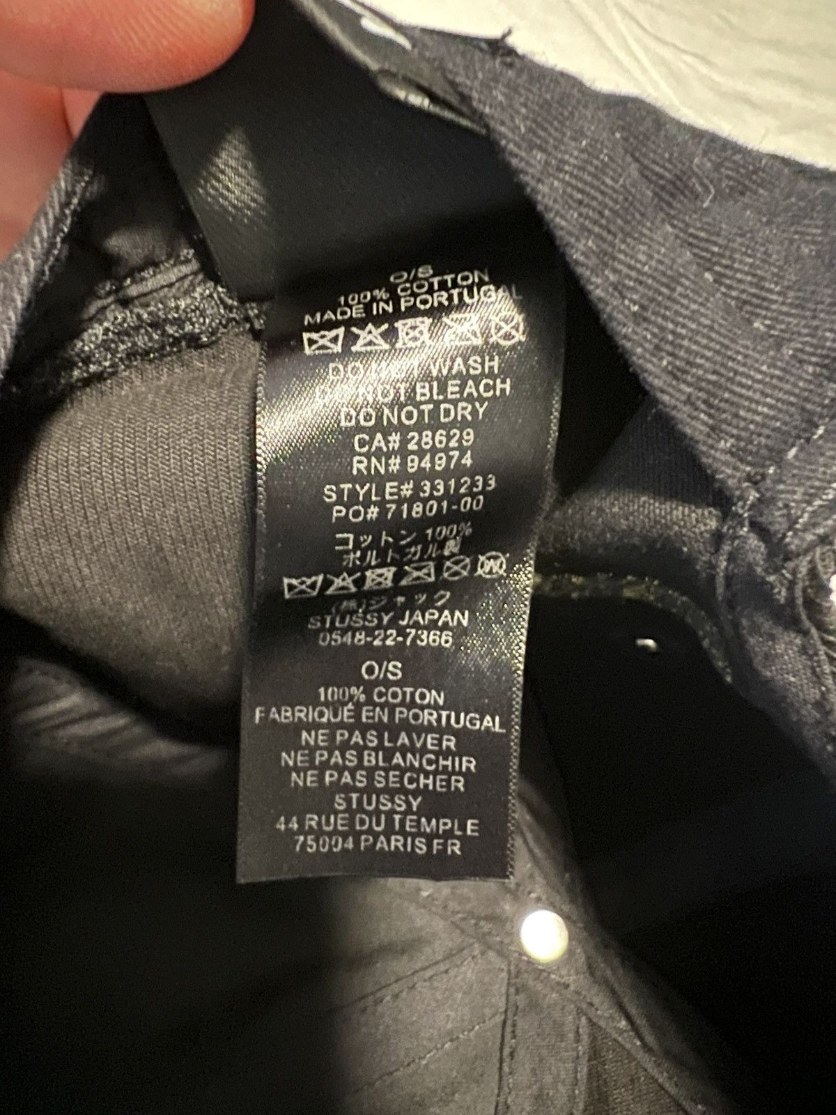 Dries Van Noten × Stussy Stussy x Dries Van Noten Hat Size ONE SIZE - 6 Thumbnail